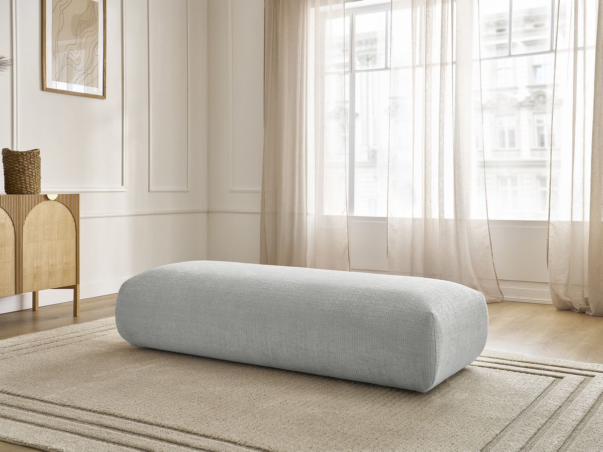 Bobochic Sirius Sofa Strukturstoff Hellgrau