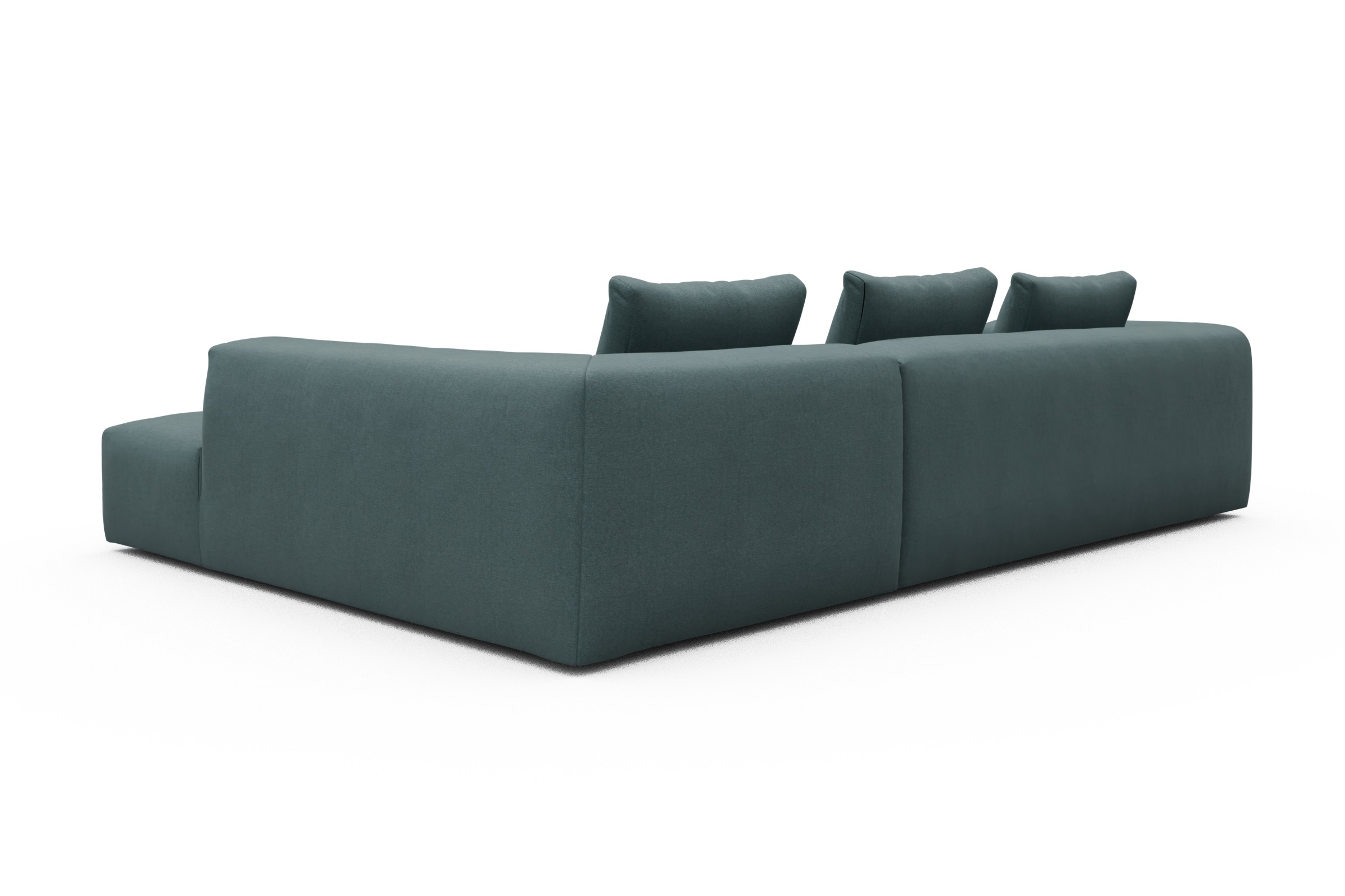 Ecksofa Fred Relax-Ecke rechts mit 2,5-Sitzer Satya-Niagara