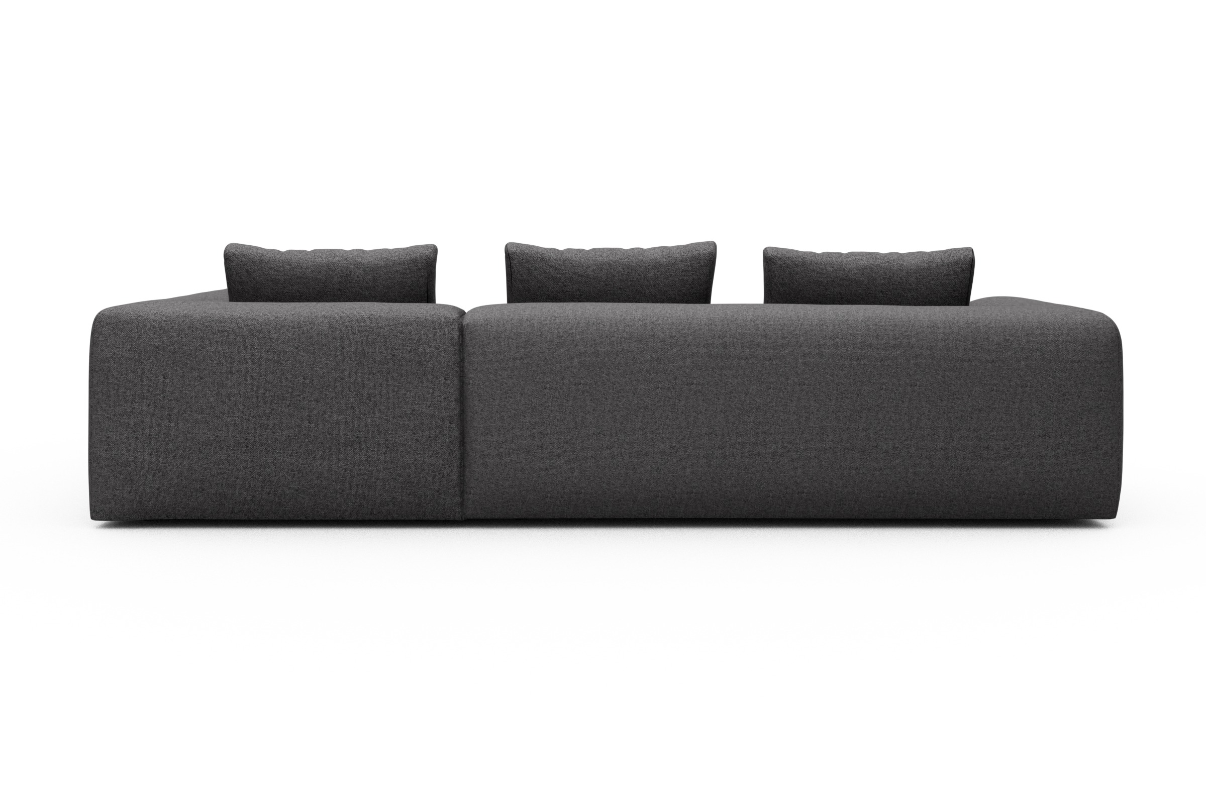 Ecksofa Fred Relax-Ecke rechts mit 2,5-Sitzer Sama-Antracite