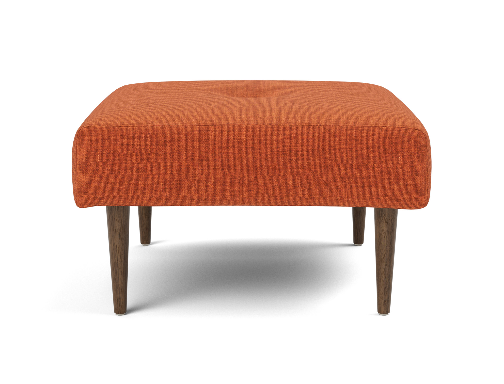 Hocker Recast Chenille Esina 412-Rust-Orange