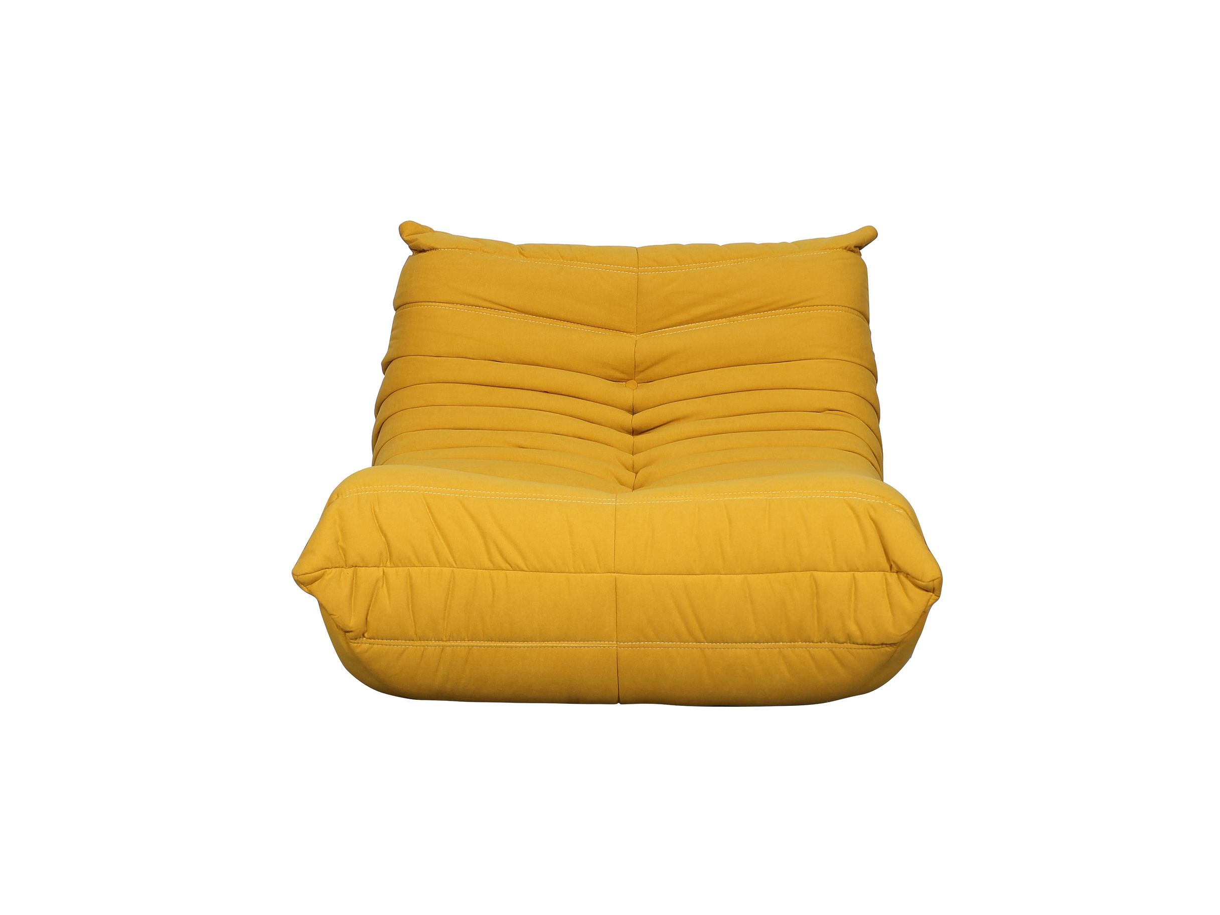 Livin Hill Set Nua: Sessel 87 cm + Fußhocker Senfgelb