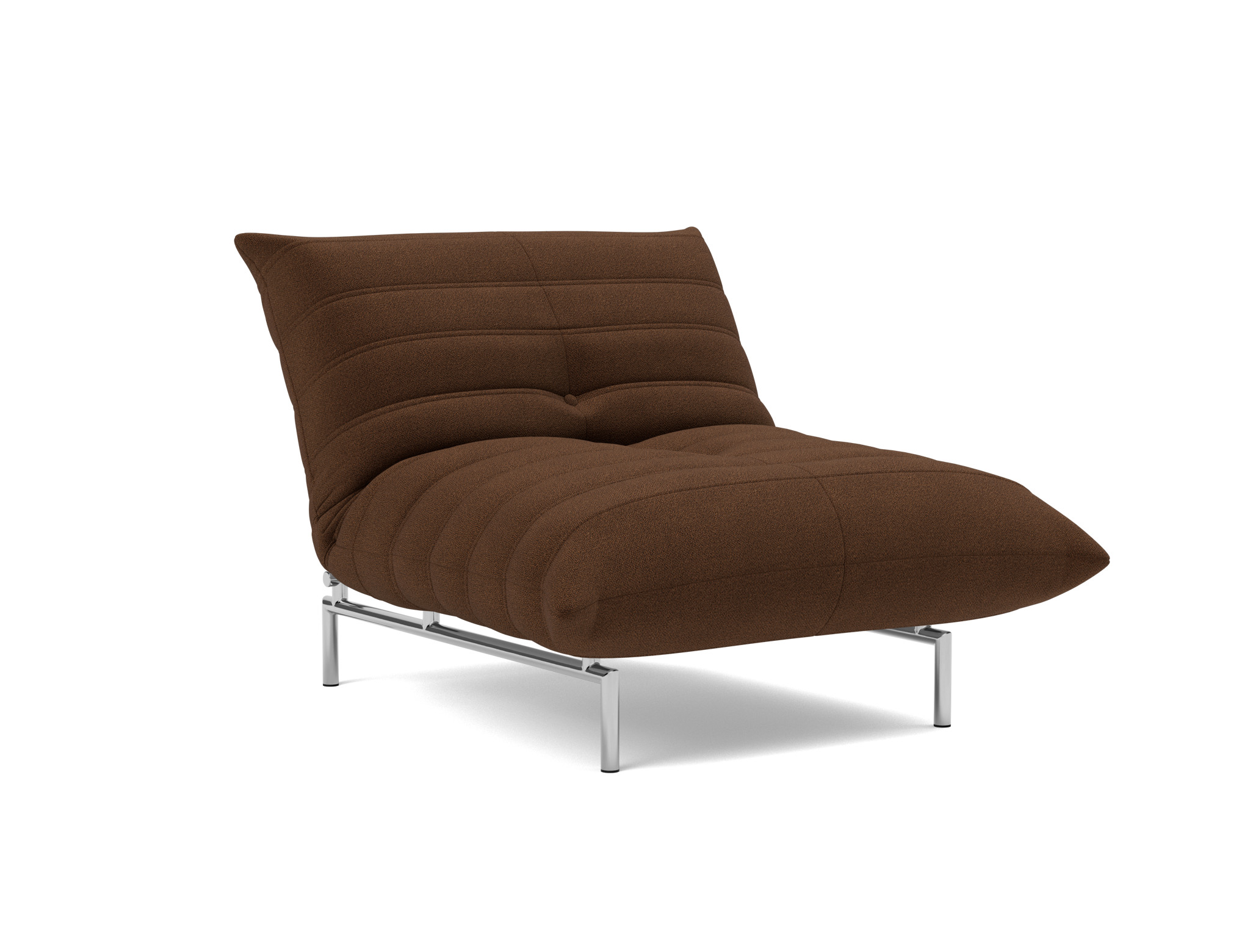 Sessel Mikunjo Strukturierter Stoff Taura 359-Cappuccino