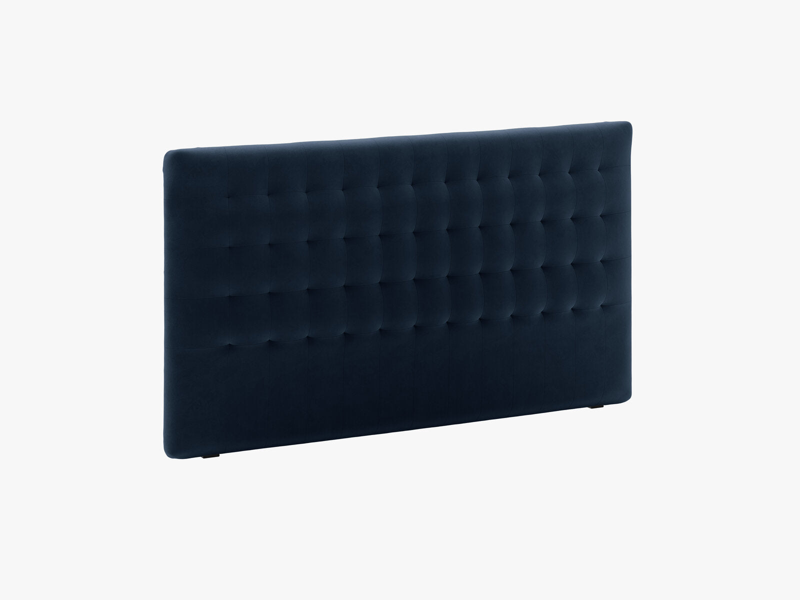 Micadoni Nova Samtiger Kopfteil 120 cm (H 95 cm) Samt Paris Dunkelblau 180x95
