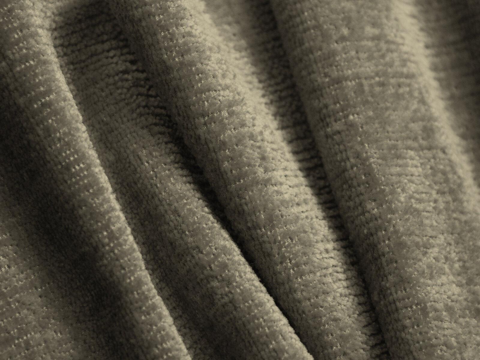Micadoni 5-Sitzer Ecksofa Jenny Kleine Version Rechts Chenille Perfect Harmony Grün