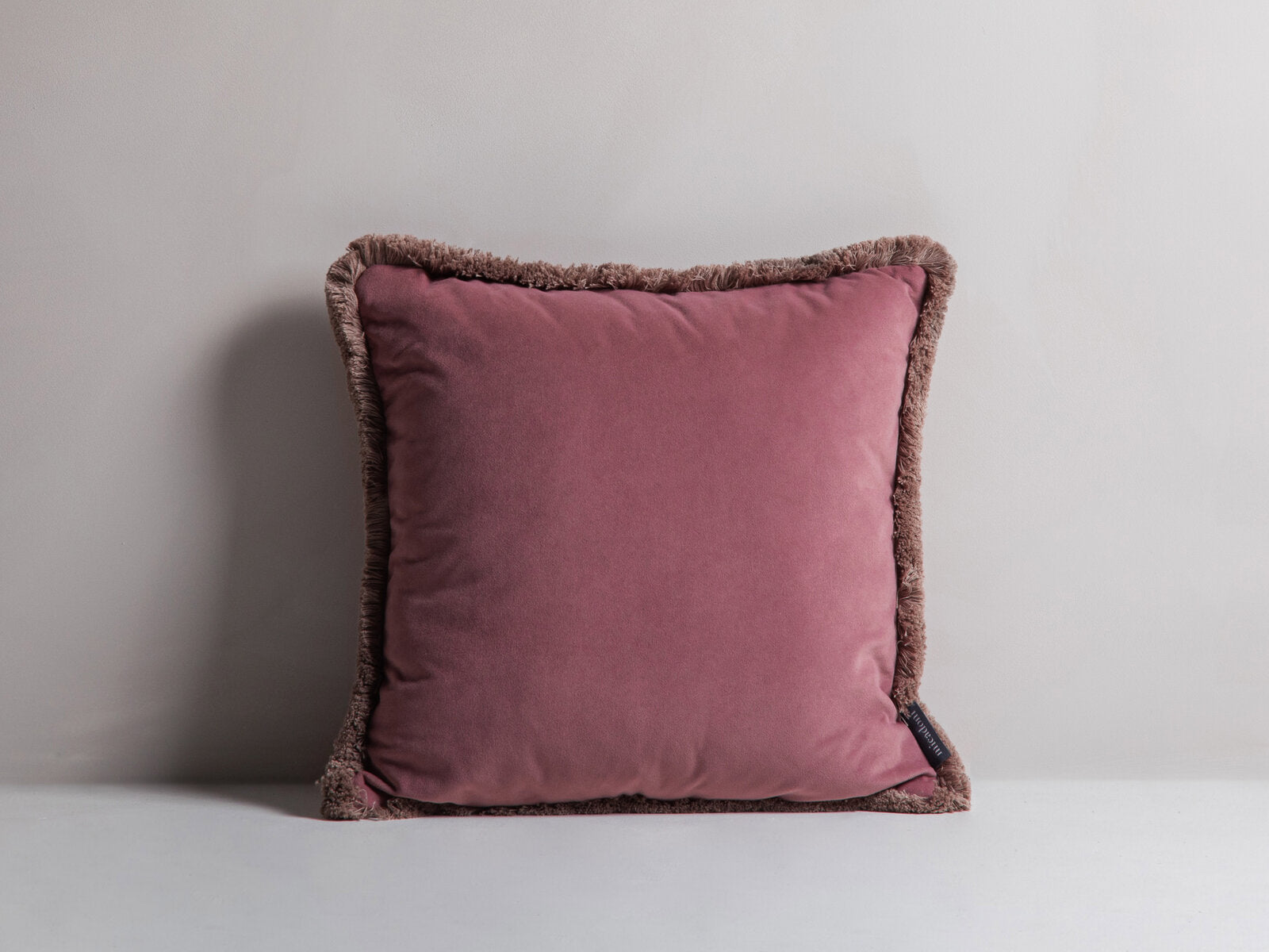 Micadoni Kissen Hippy Samt Rosa