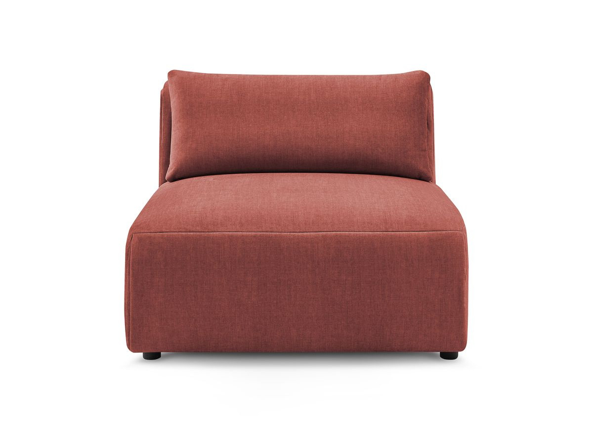 Bobochic Jeanne Sofamodul 1-Sitzer Samt Orange