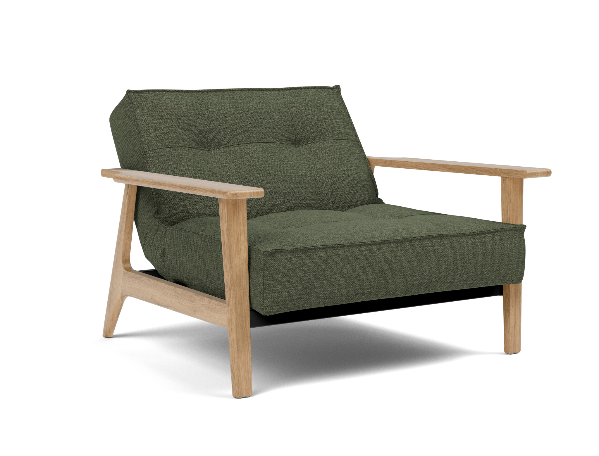 Sessel Splitback Frej Strukturierter Stoff Taura 353-Forest