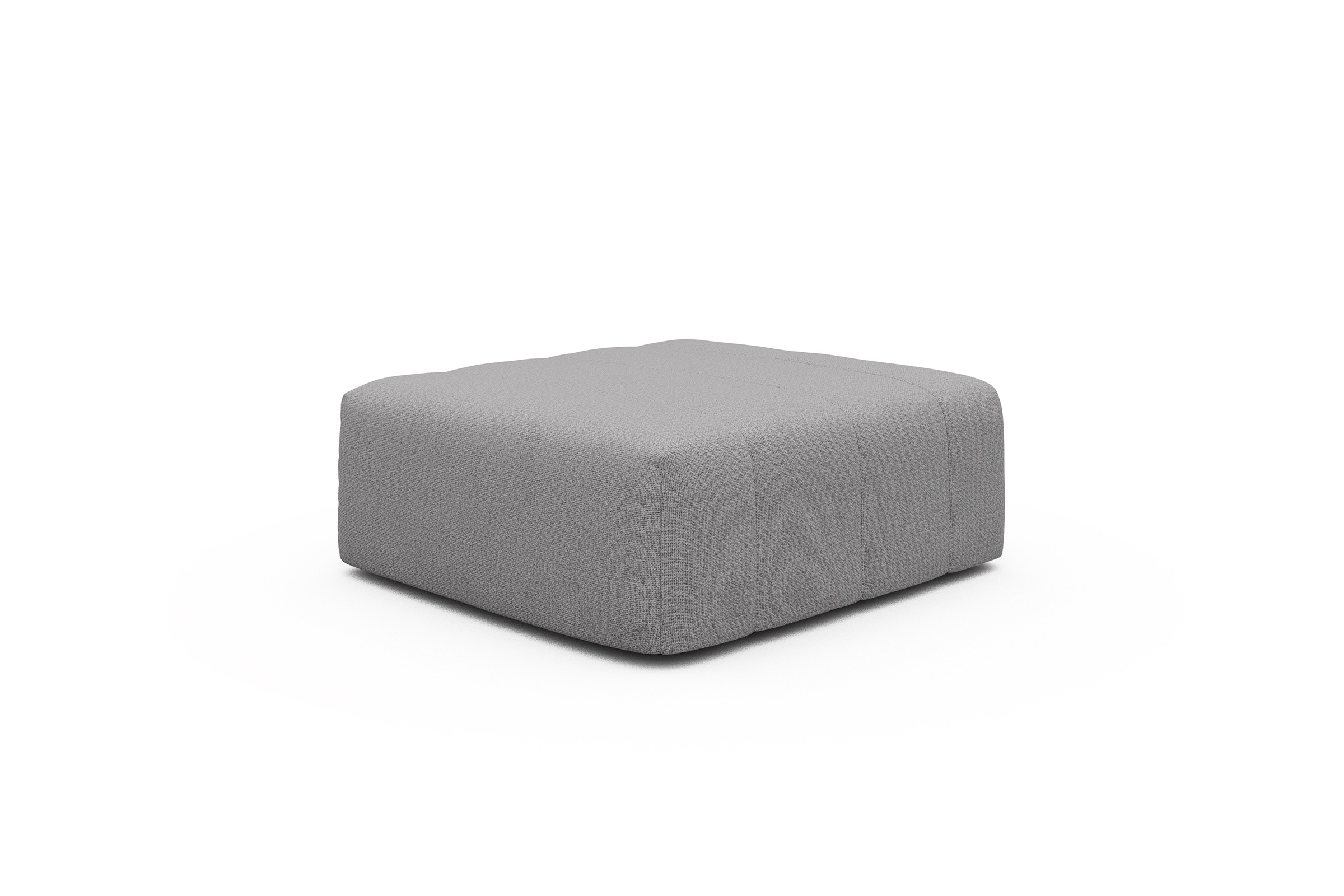 Sitzhocker Hugo Ottomane Sama-Grey