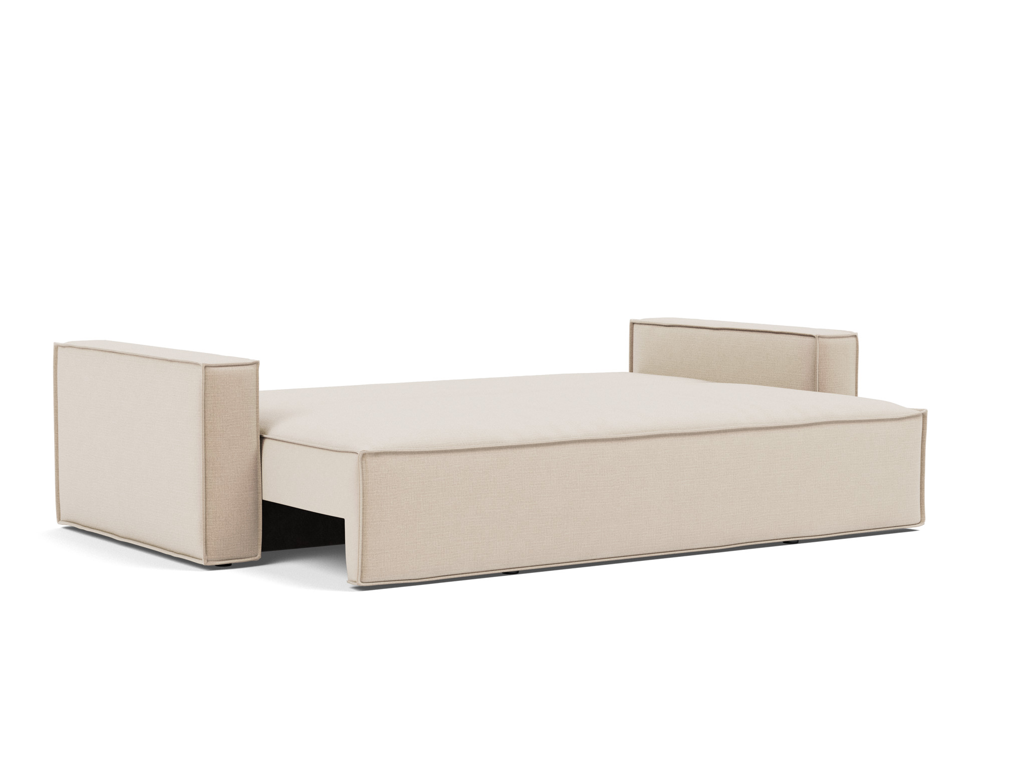 Schlafsofa Newilla Chenille Esina 410-Almond-Beige