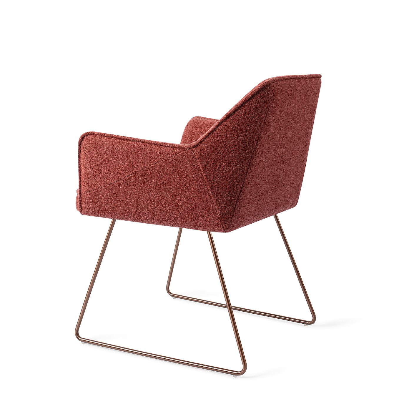 Jesper Home Esszimmerstuhl Tome Shabby-Saffron Slide Rosa