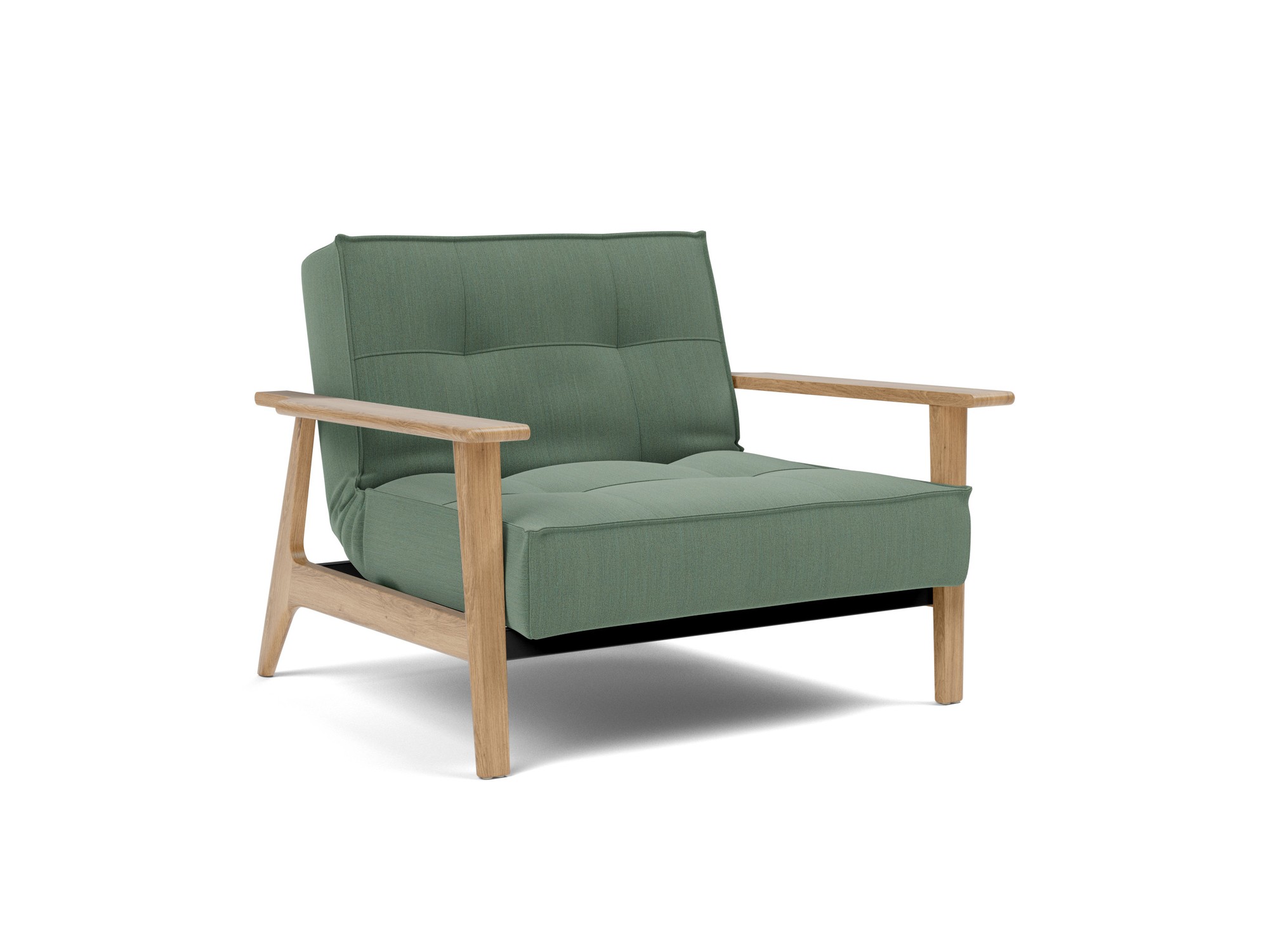 Sessel Splitback Frej Flachgewebe Elegance 518-Green
