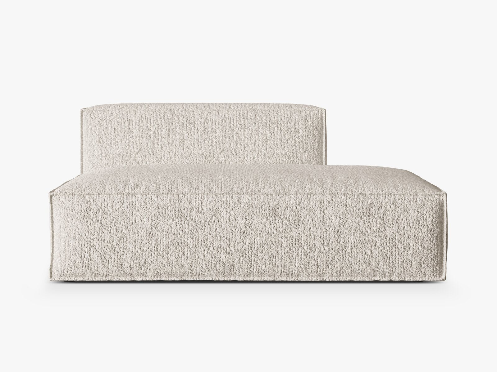 Micadoni Modul Nuria 3-Sitzer Rechts Boucle Beige