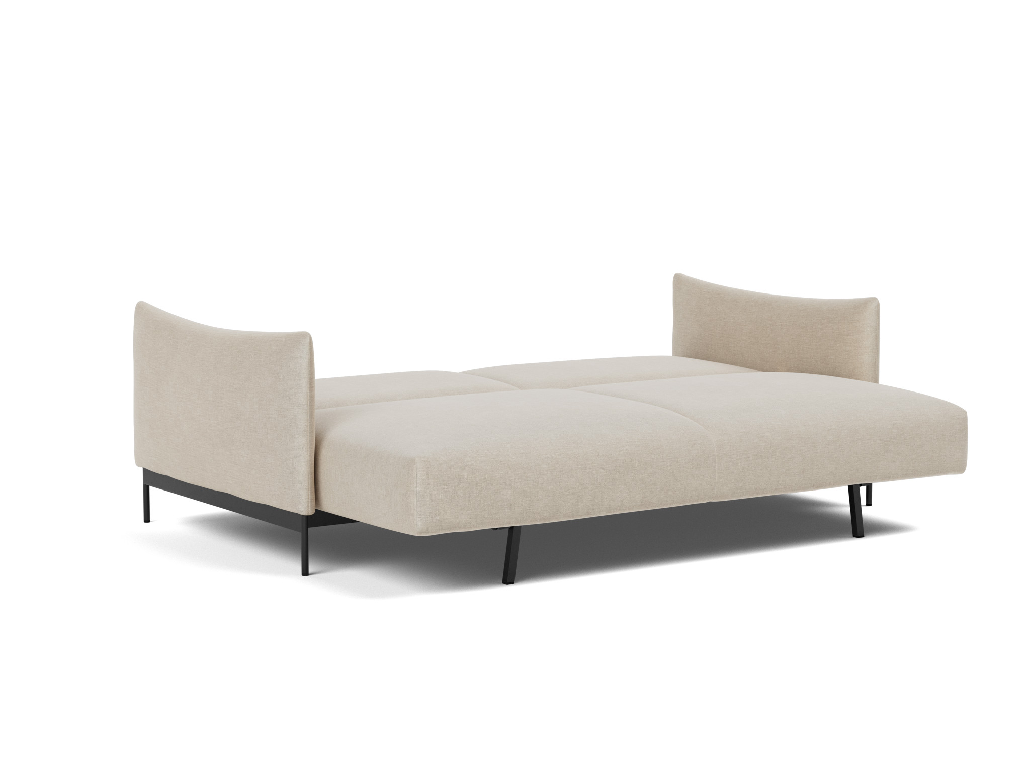 Schlafsofa Malloy Flachgewebe Phobos 586-Latte