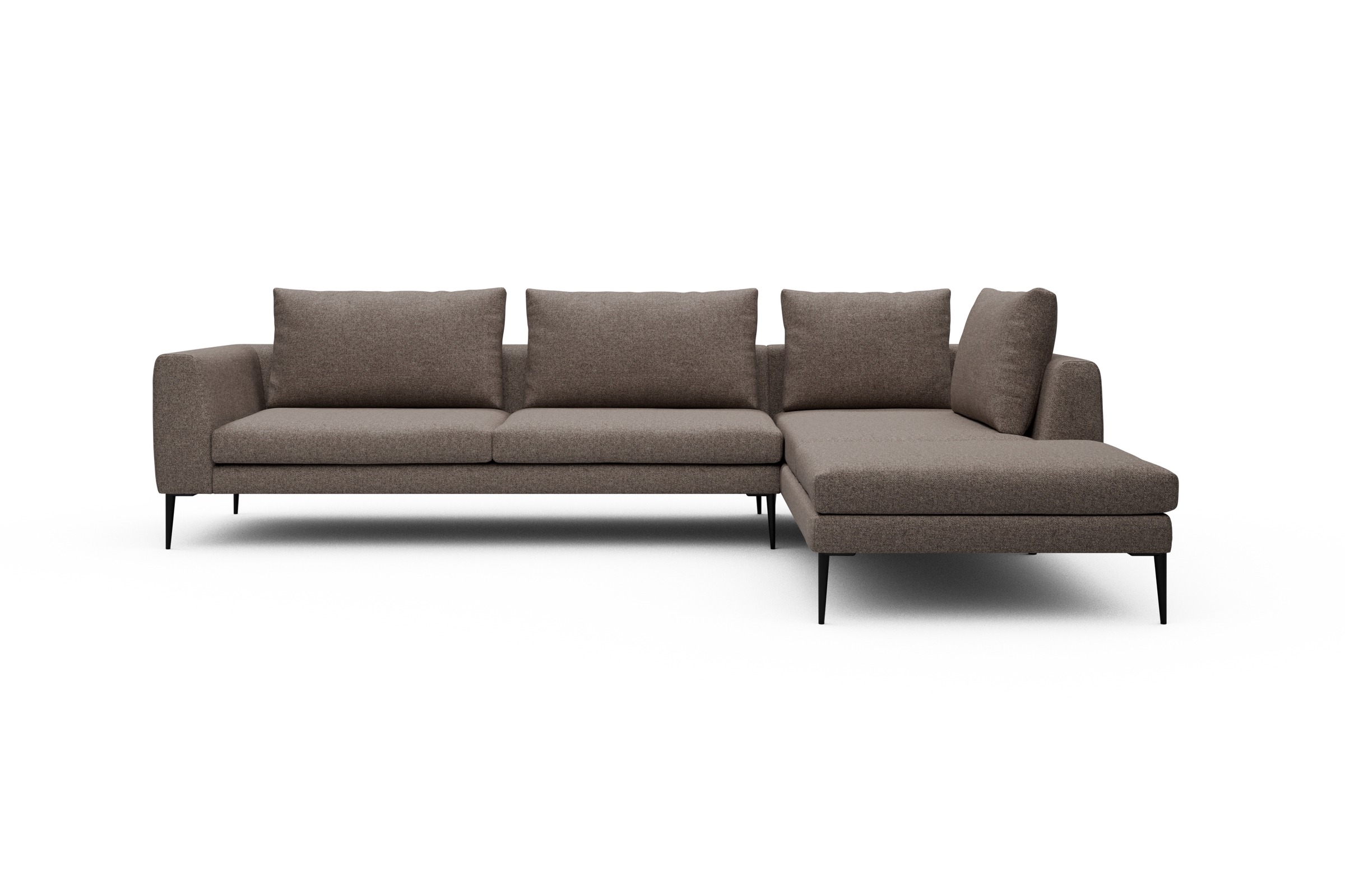 Skandi Home Ecksofa Paul Relax-Ecke links mit 3-Sitzer Sama-Stone moebelfaktor