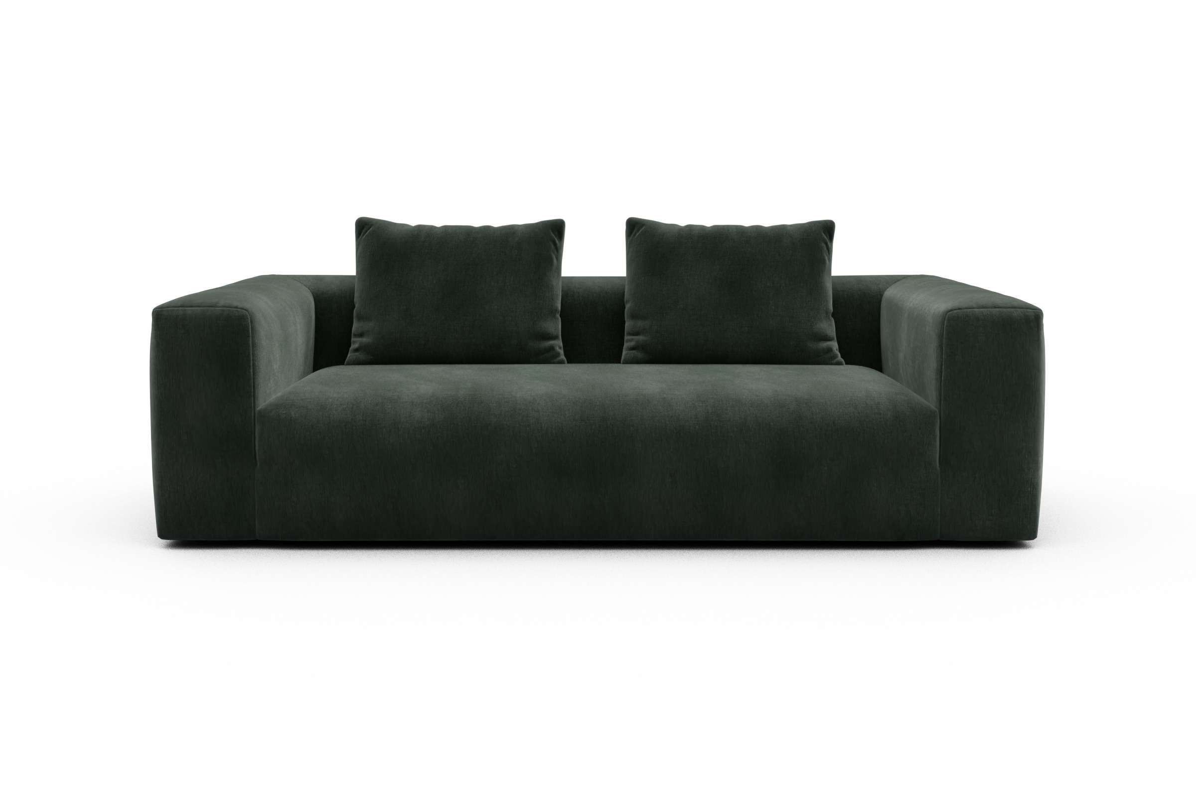 Skandi Home Sofa Fred 3-Sitzer Smooth-Laurel-Green moebelfaktor