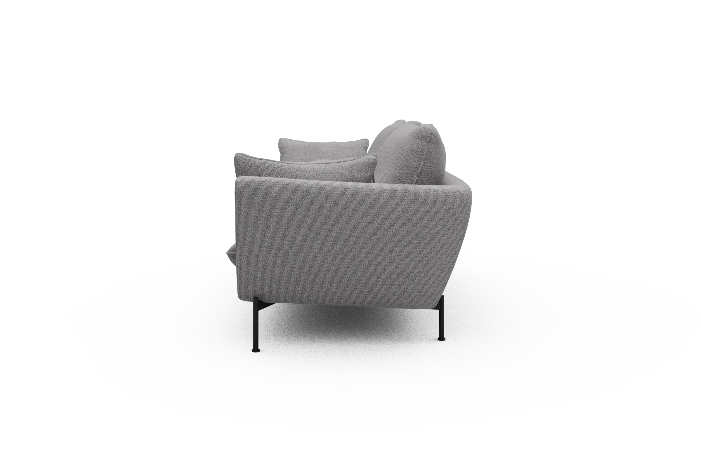 Sofa Anton 3-Sitzer Sama-Grey