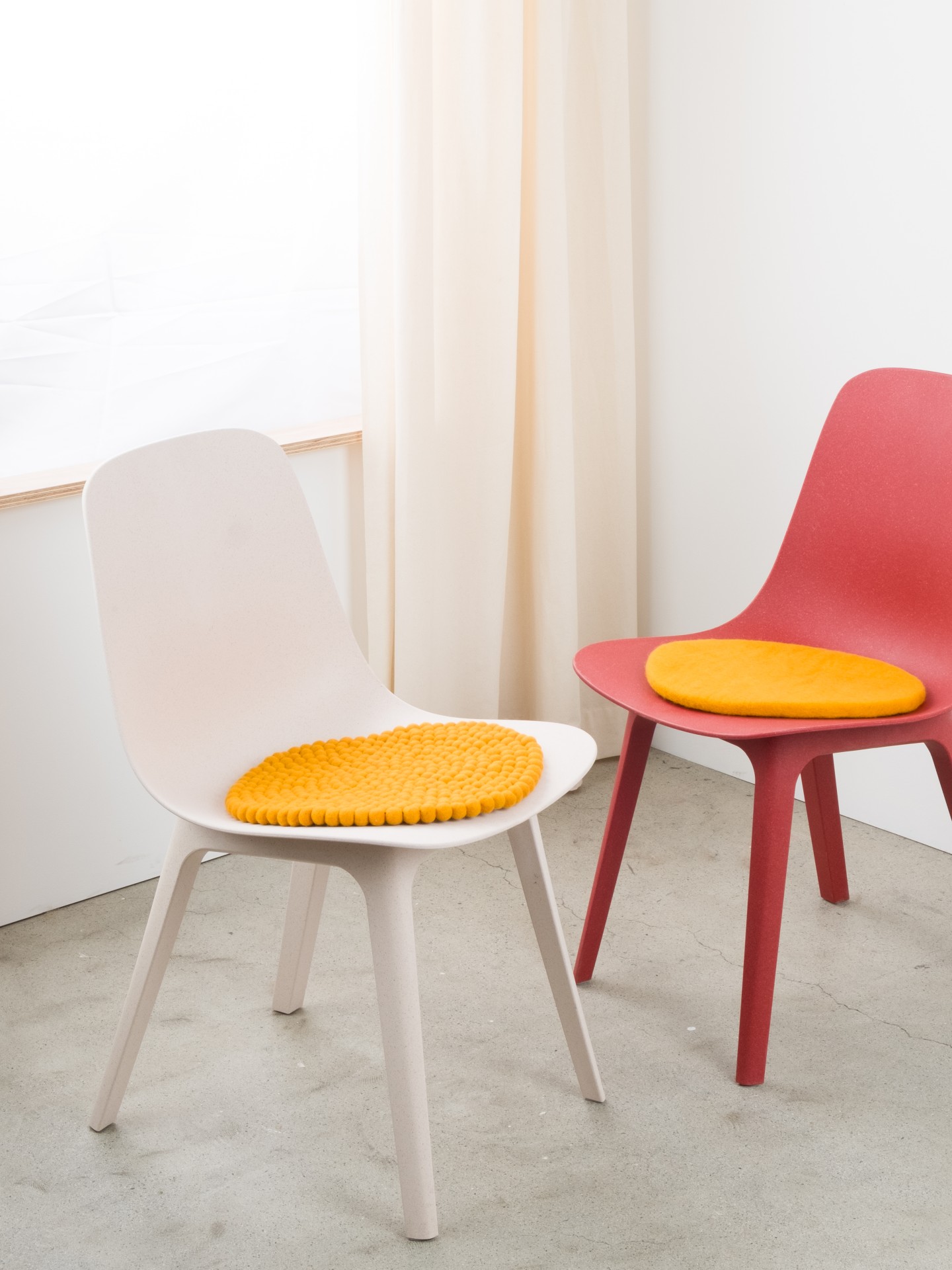 myfelt Risa - Flache Sitzauflage rund