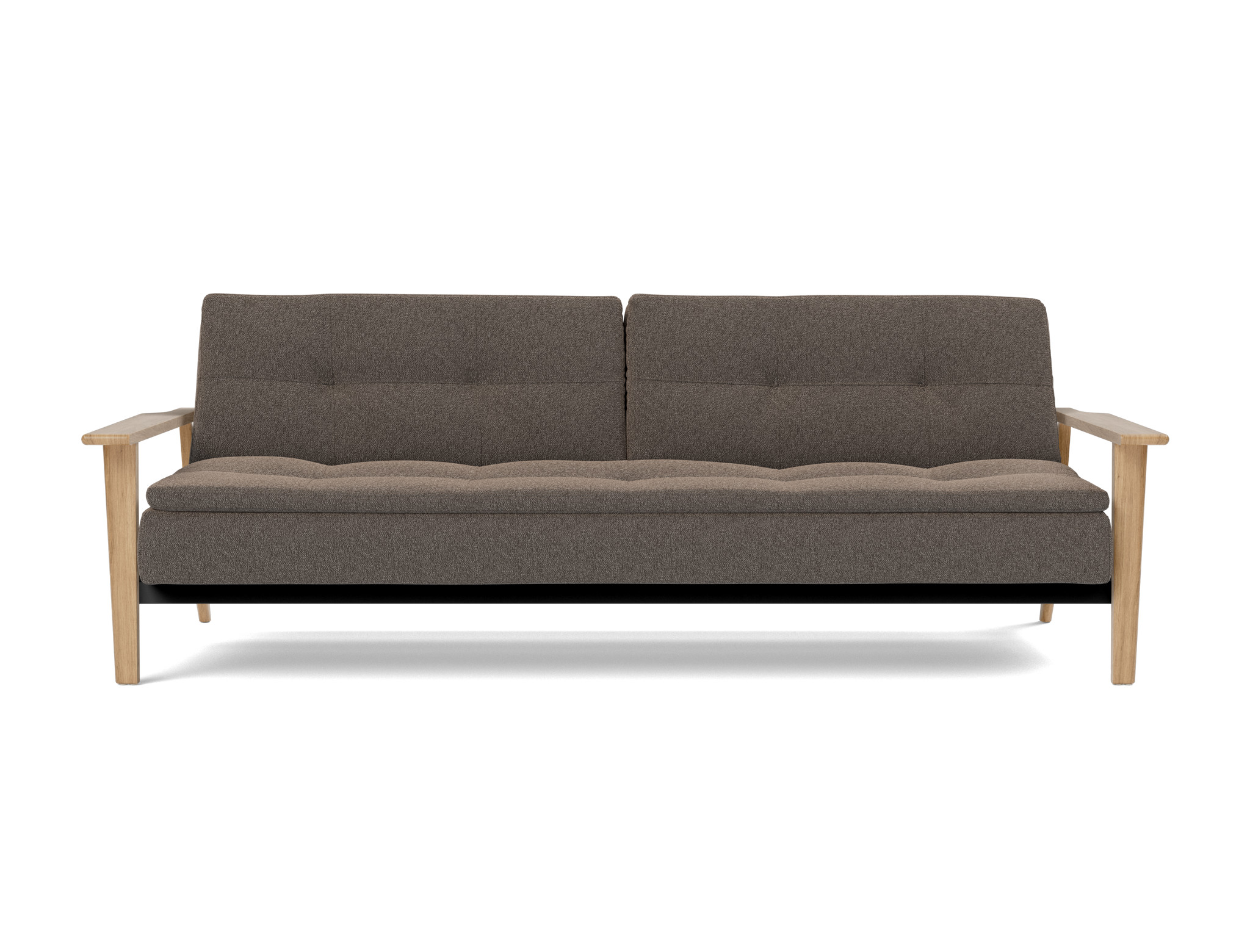 Schlafsofa Dublexo Frej Boucle Skandi 530-Taupe