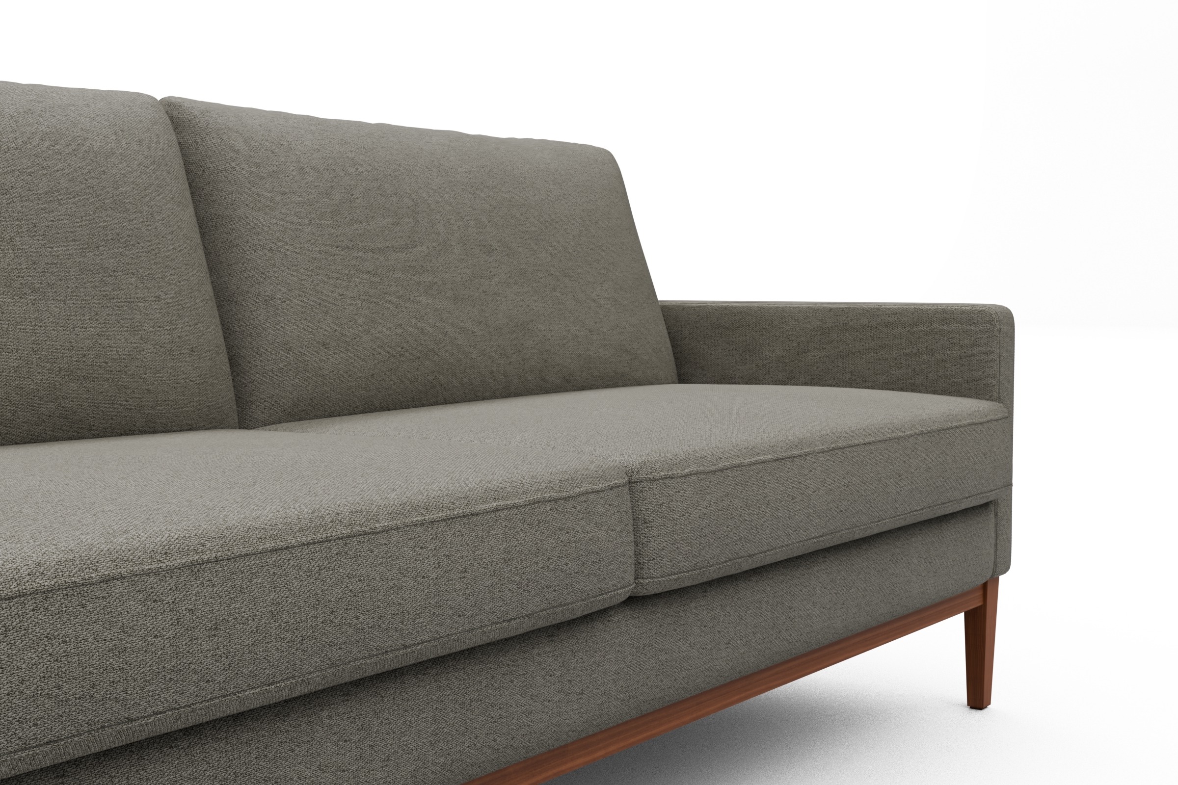 Sofa Bodo 2,5-Sitzer Denari-Warm-Grey