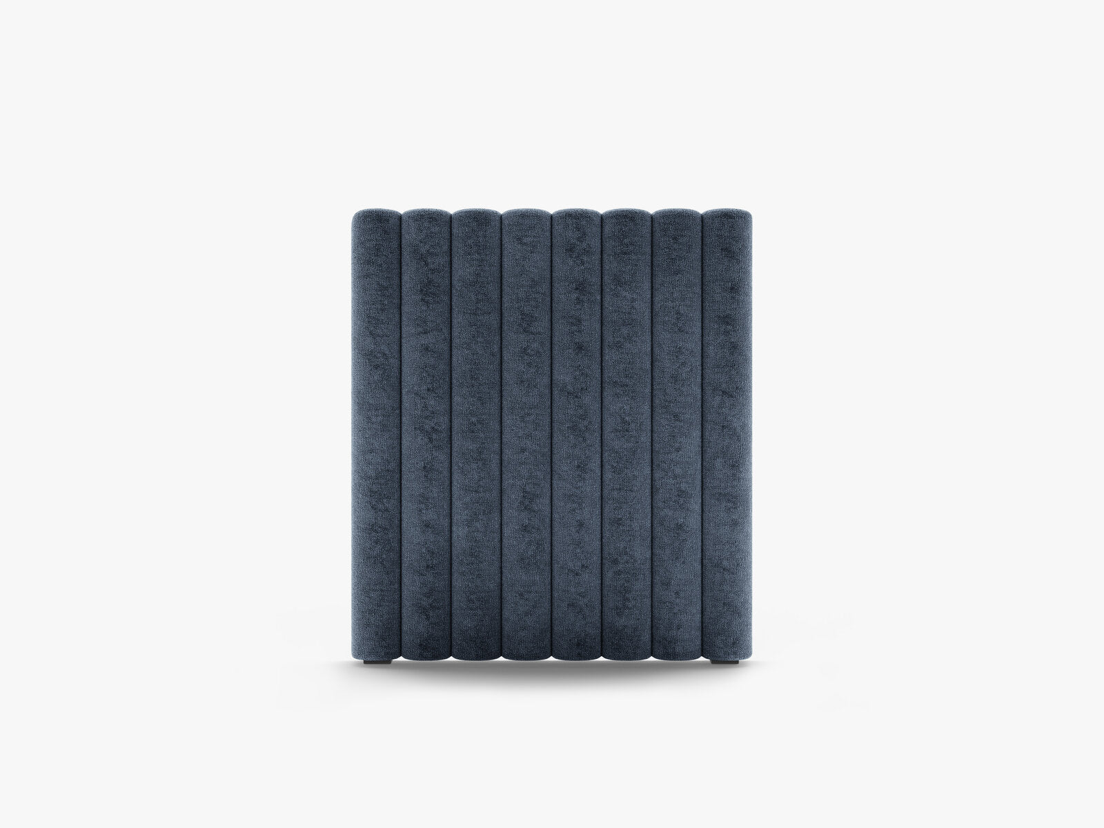 Micadoni Mistero Samtiger Kopfteil 80 cm Chenille Perfect Harmony Dunkelblau 80x95