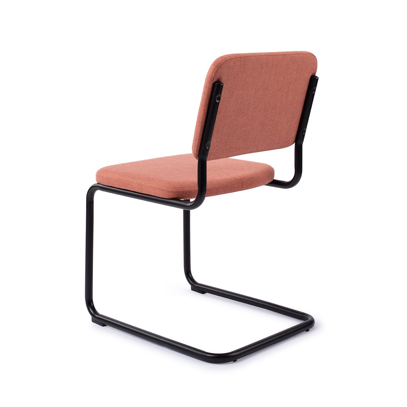 Jesper Home Esszimmerstuhl Mugi Coral-Kiss Gestell Schwarz