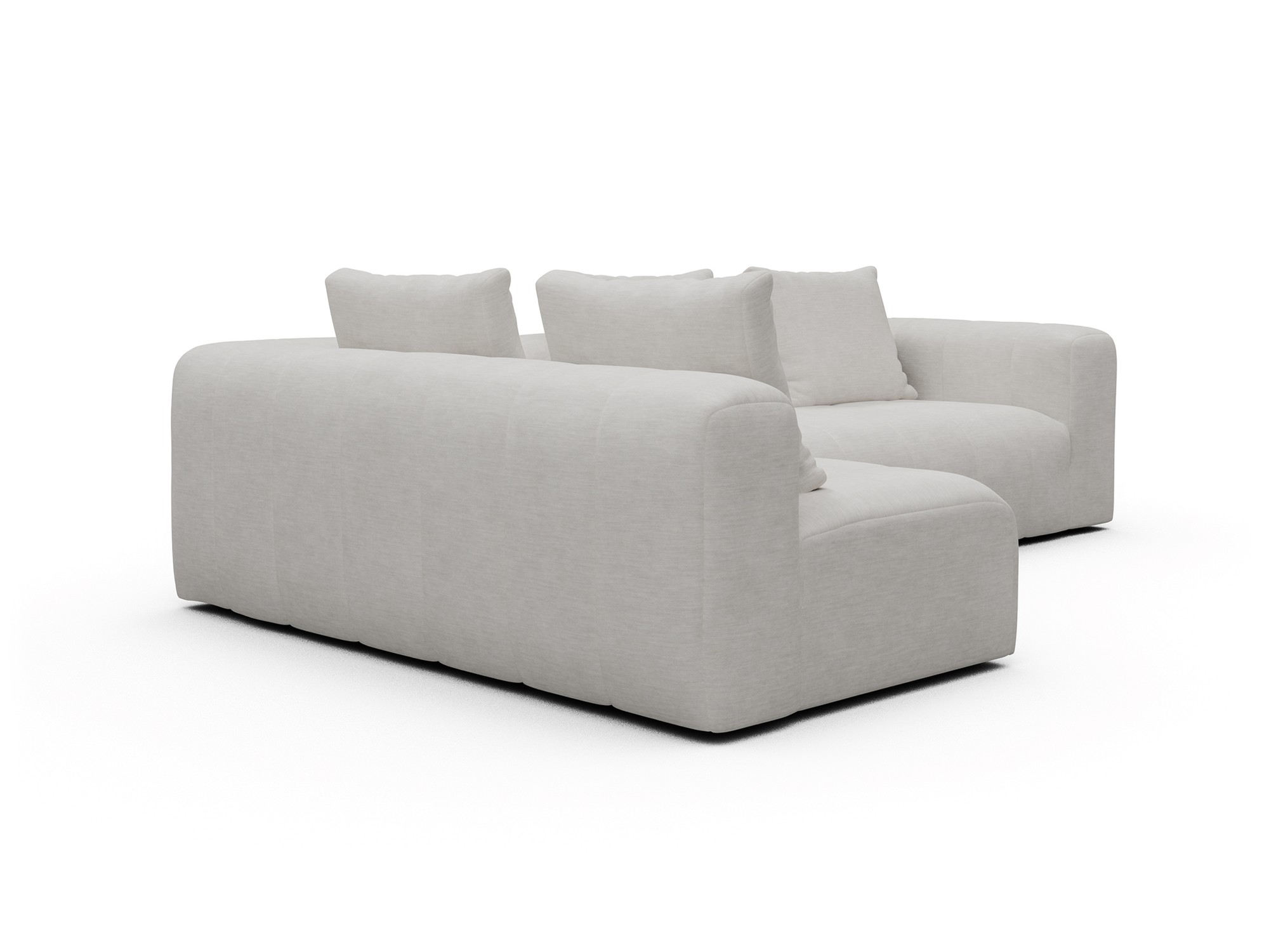 Hugo 2x 2,5-Sitzer Armlehne rechts Vivus-Dusty-Off-White moebelfaktor