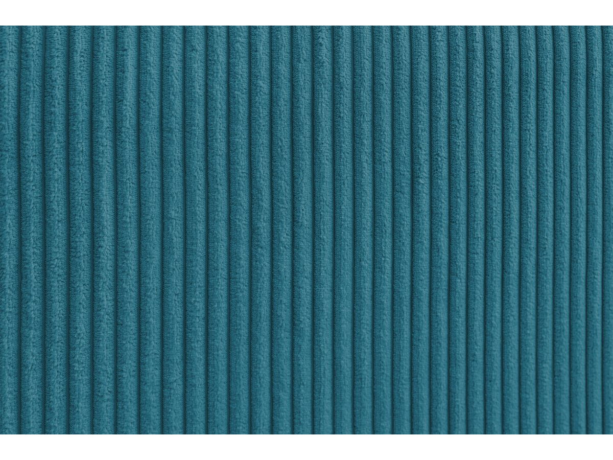 Bobochic Nihad Sofa 3-Sitzer Cordsamt Dunkelblau