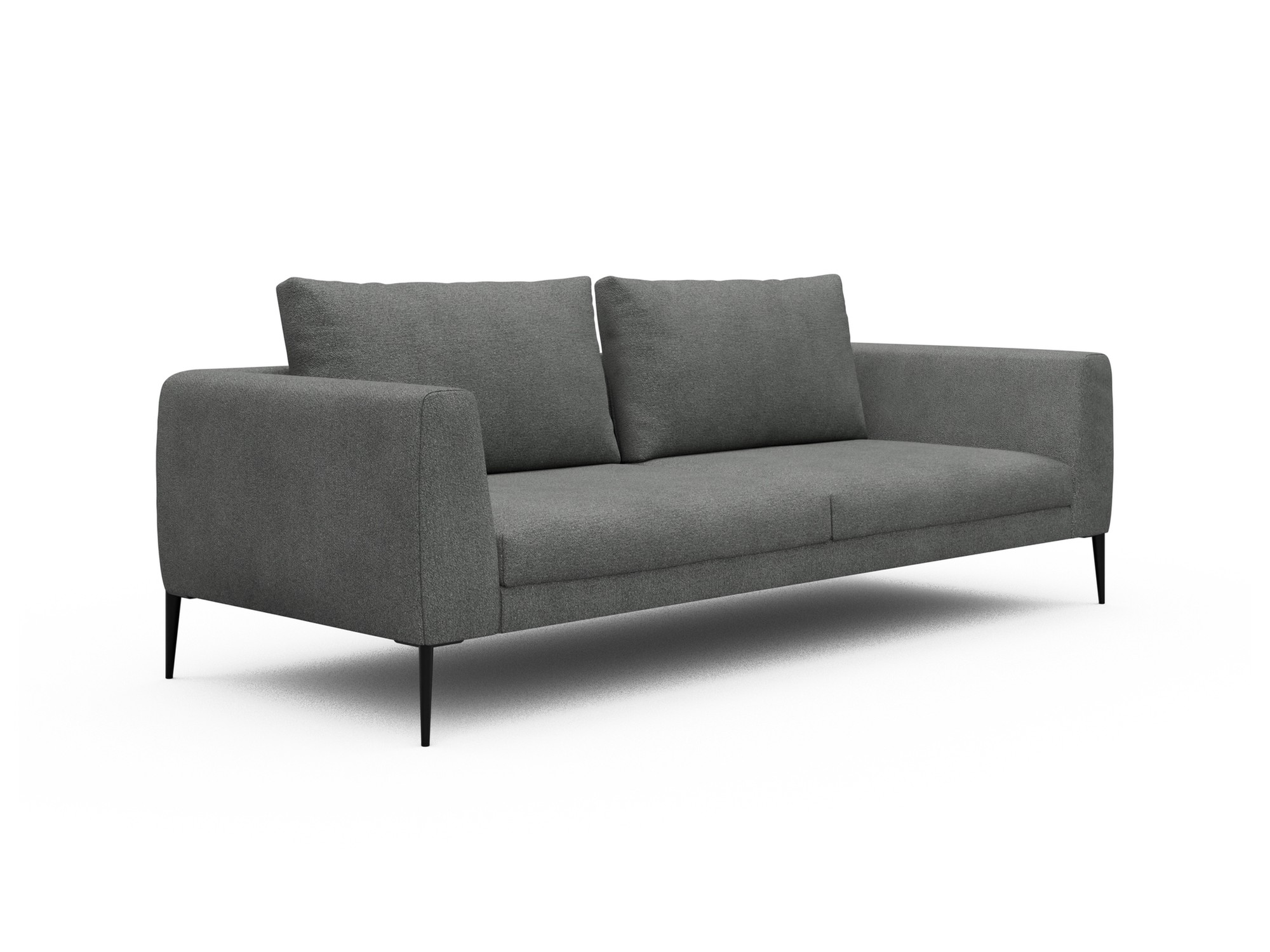 Skandi Home Sofa Paul 3-Sitzer Boucle-Ash-Grey moebelfaktor