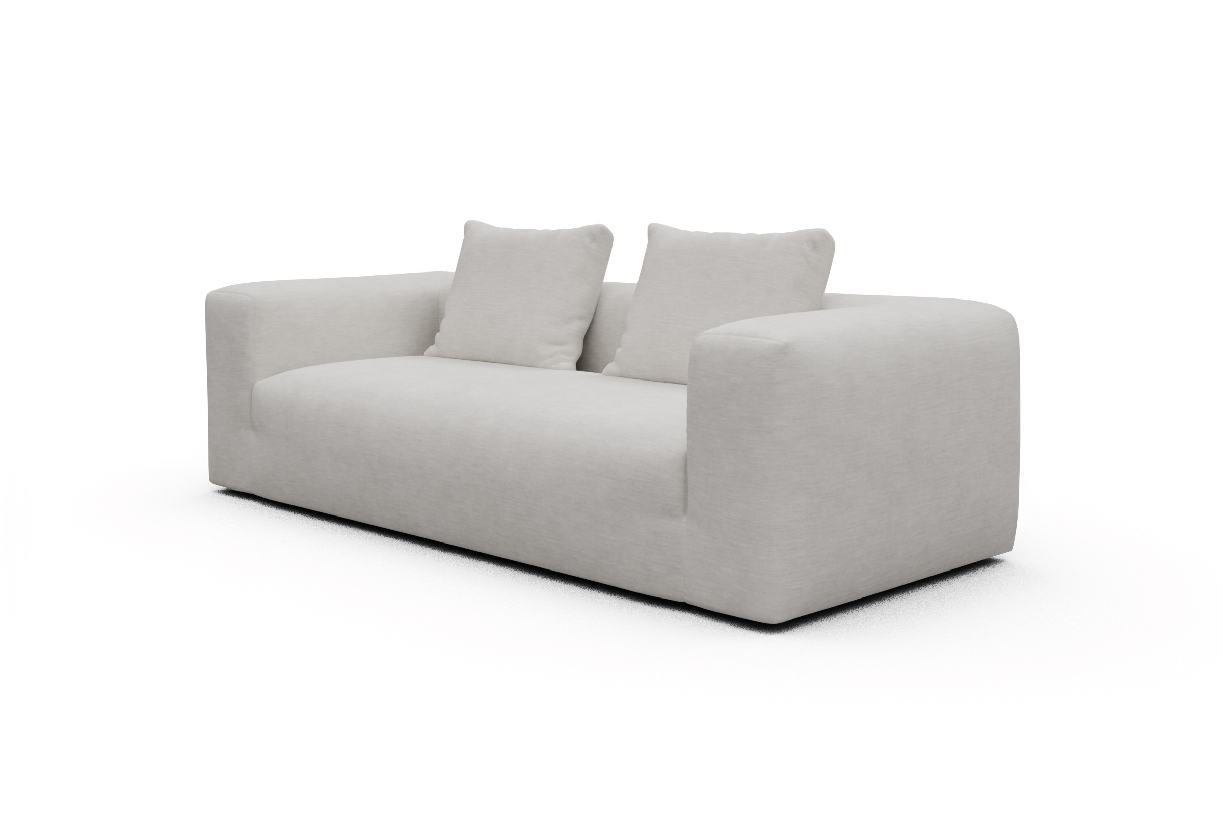 Sofa Fred 3-Sitzer Vivus-Dusty-Off-White
