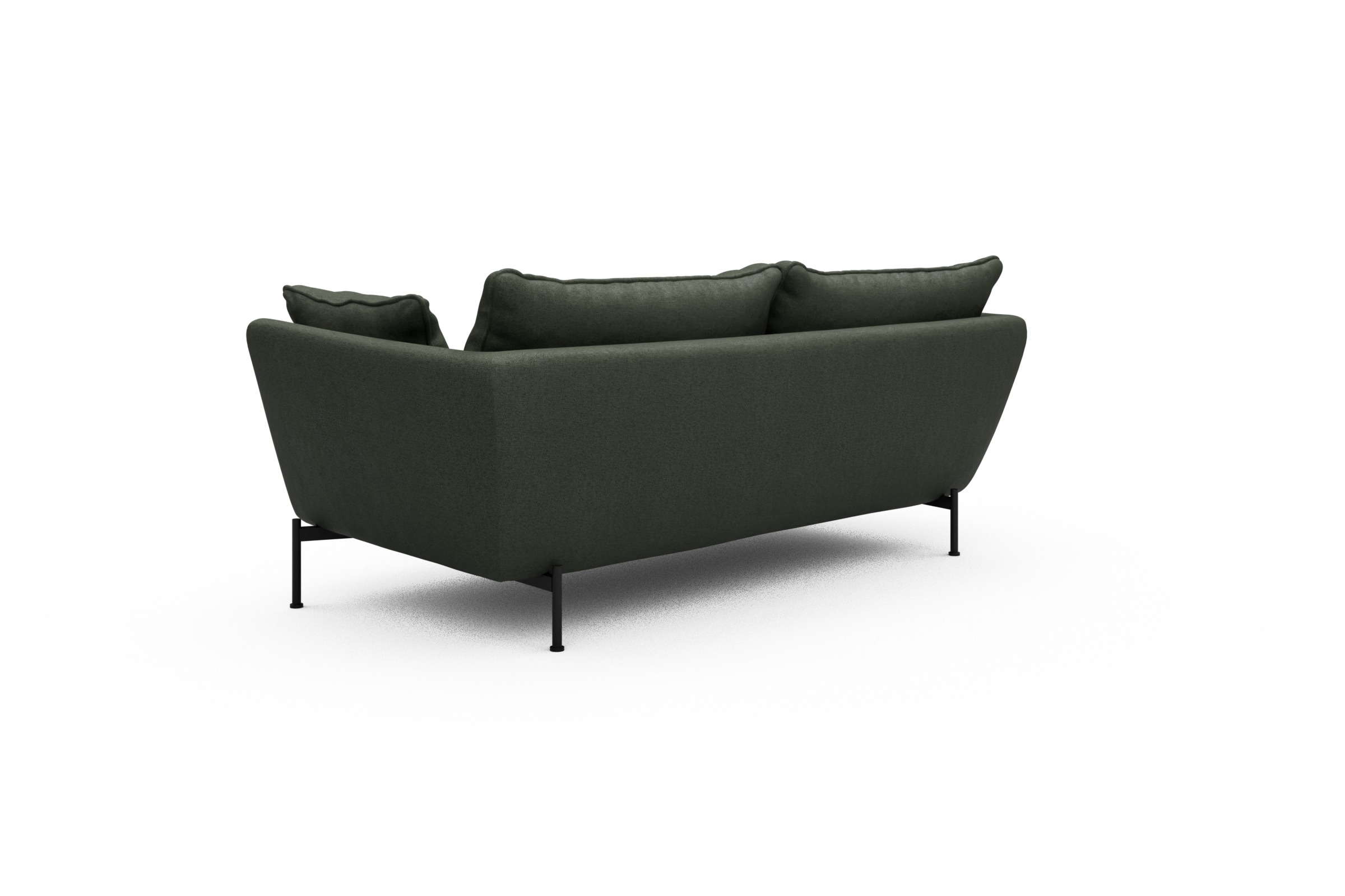 Sofa Anton PREMIUM 2-Sitzer Denari-Forest-Green