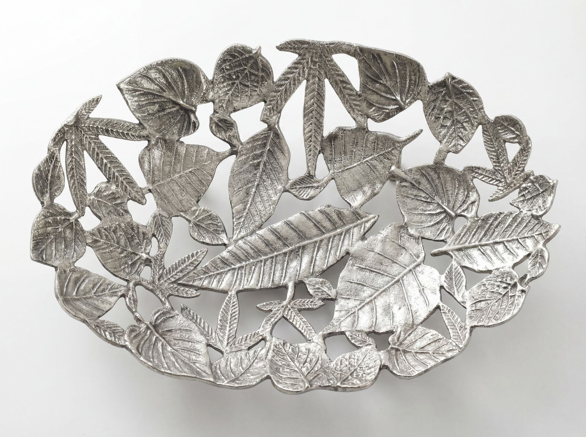 Dekoschale Lodingen Aluminium Silber