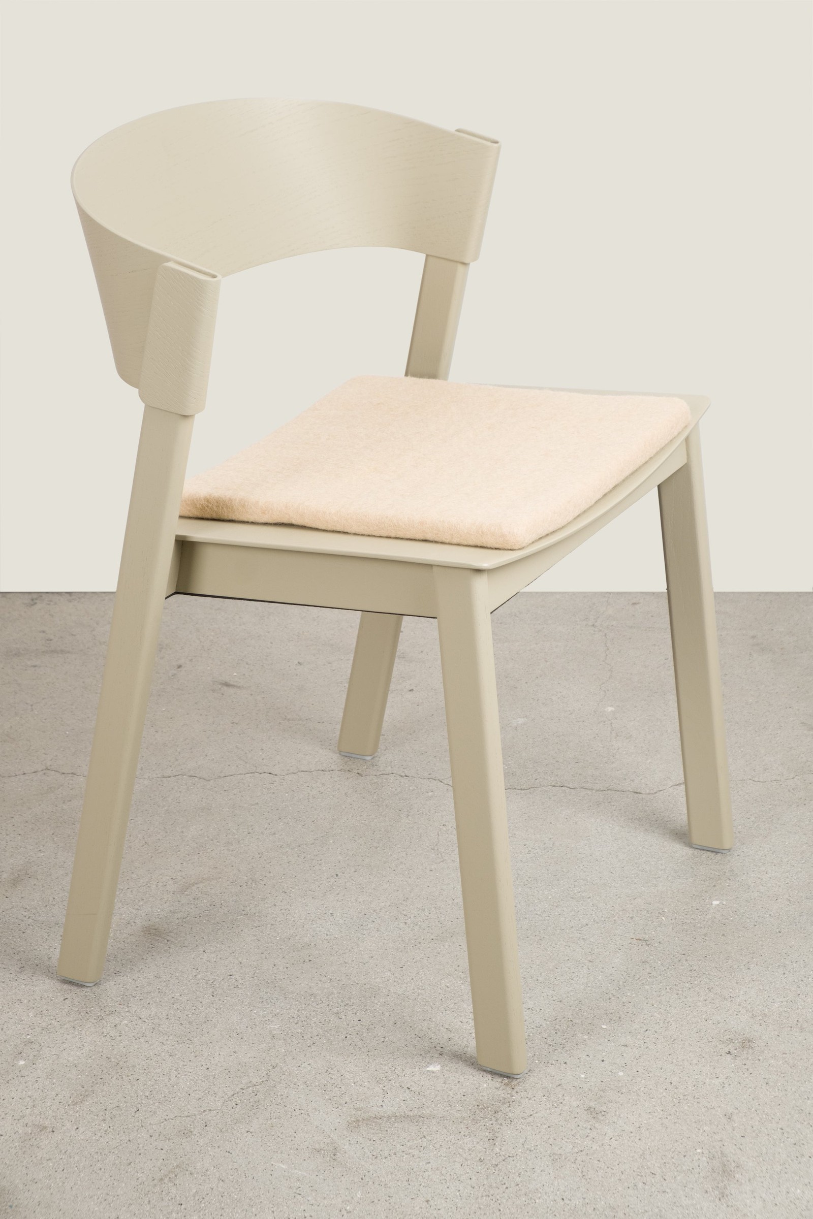 myfelt Levi Filz-Sitzauflage Beige 36 x 36 cm