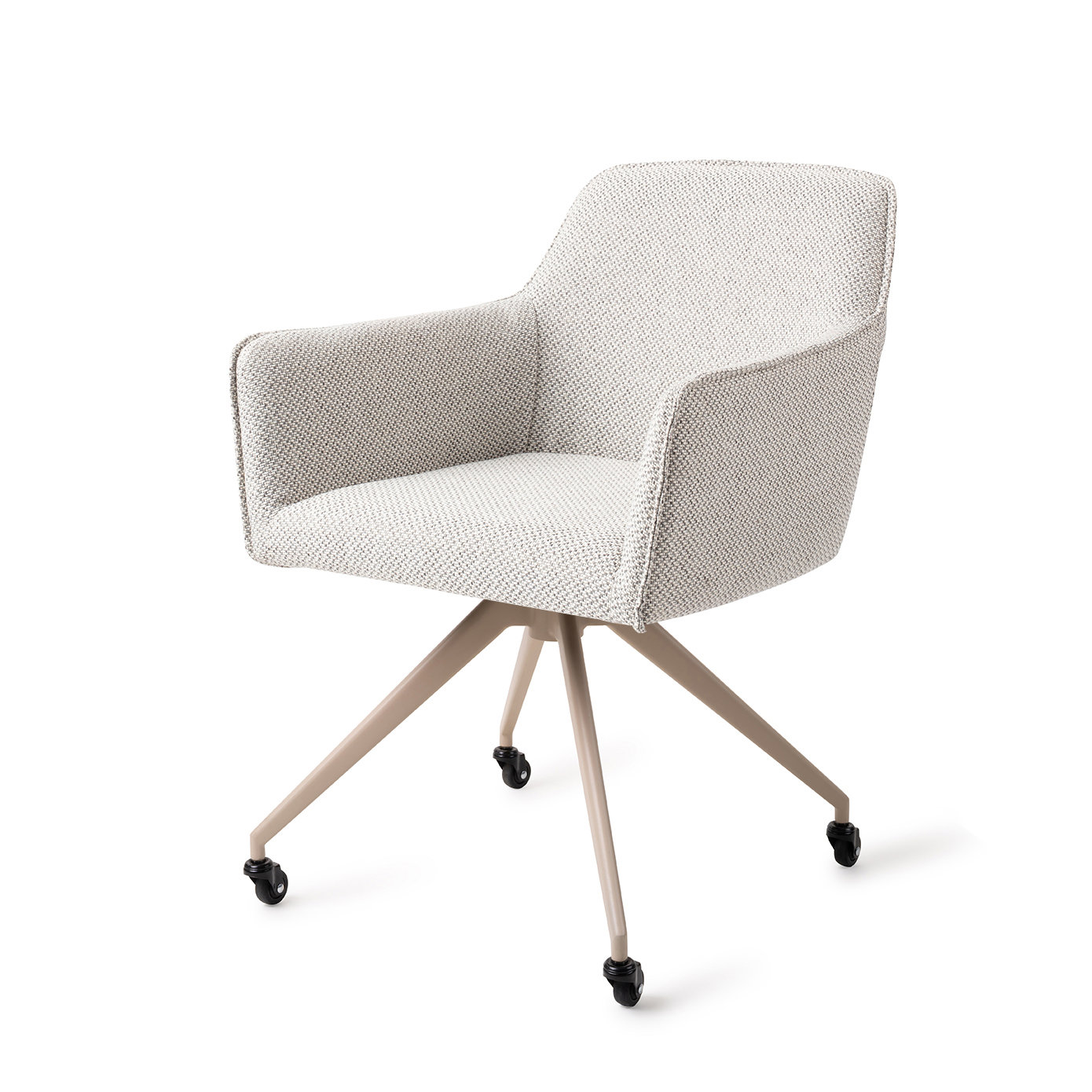 Jesper Home Esszimmerstuhl Hofu Checkers Charm Glide Beige