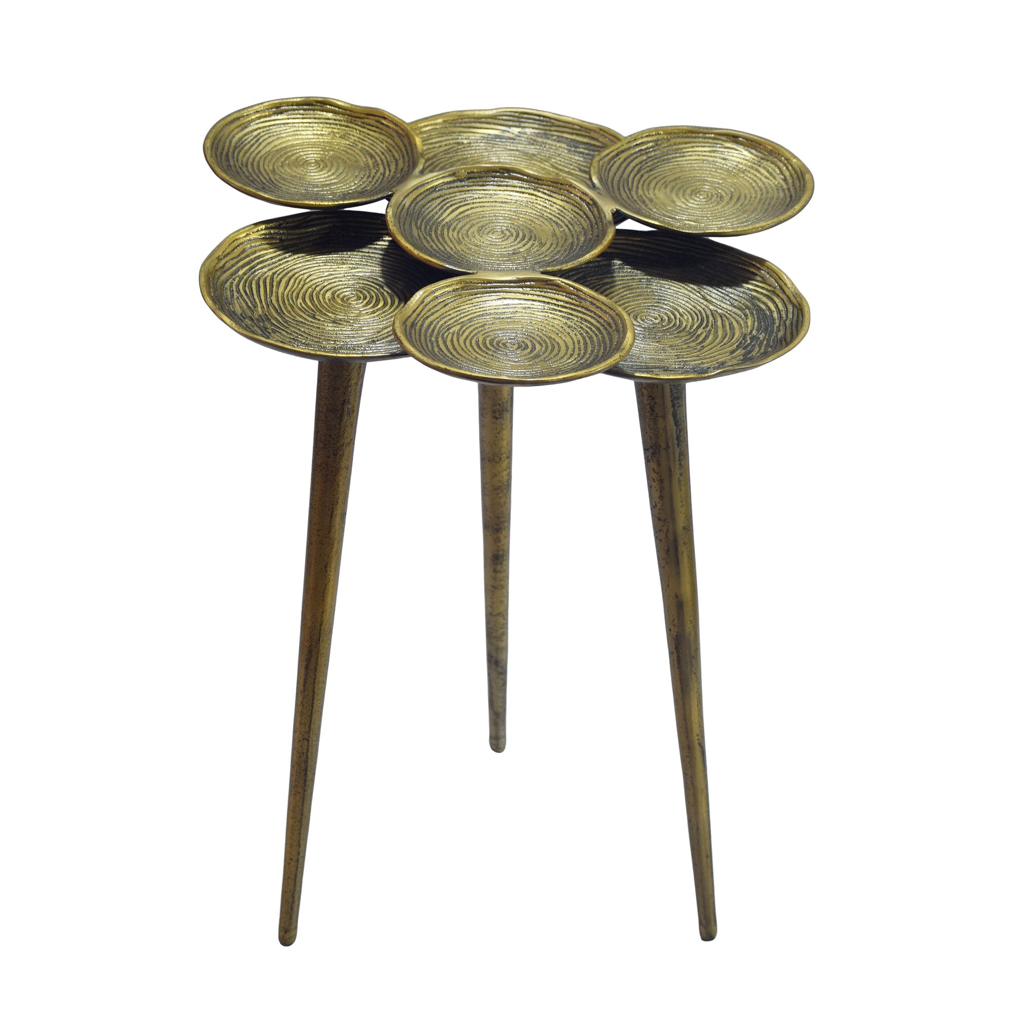 Beistelltisch Sandsli Aluminium Gold Ø 46 cm