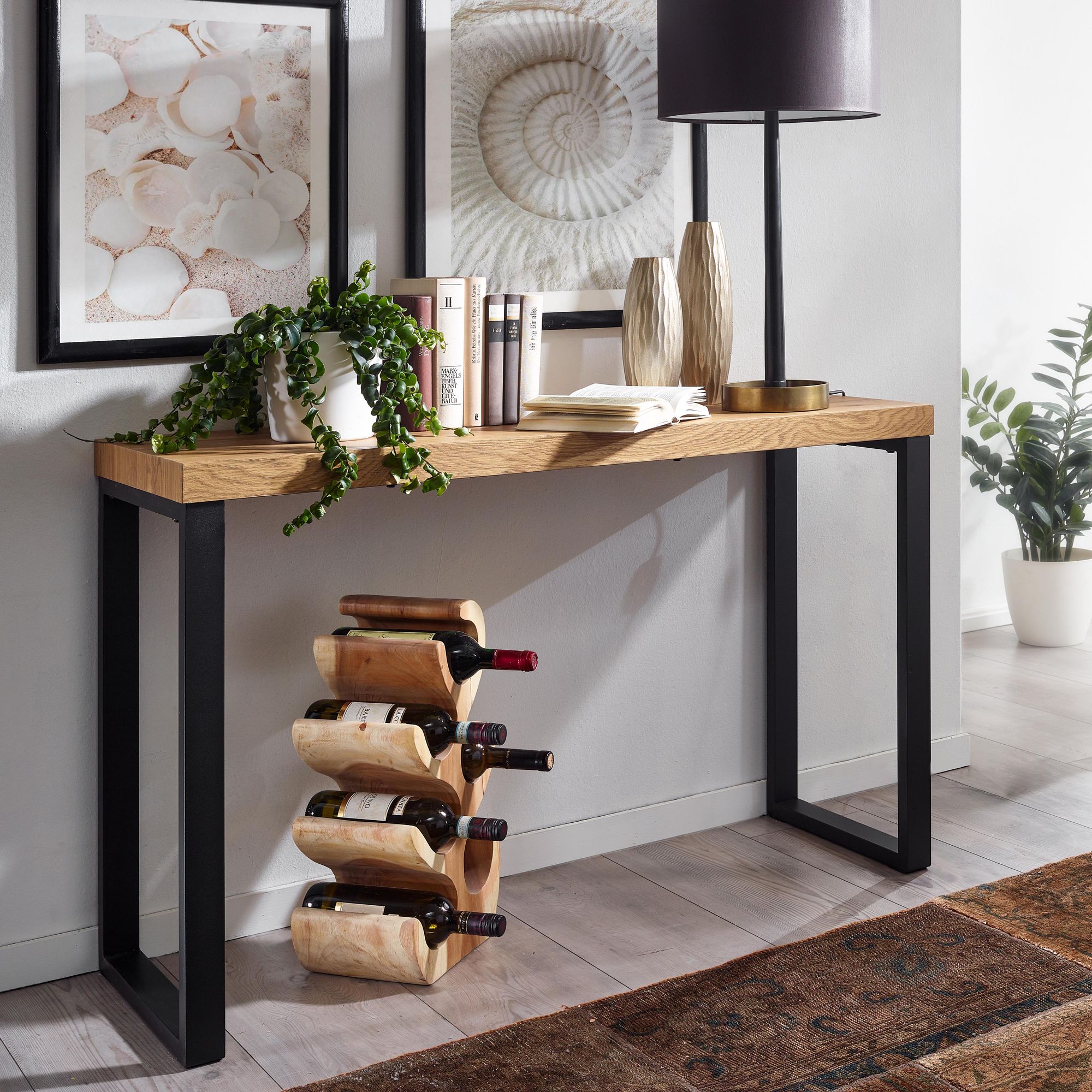 Konsolentisch Sykkylven Braun 120 × 39 × 75,5 cm