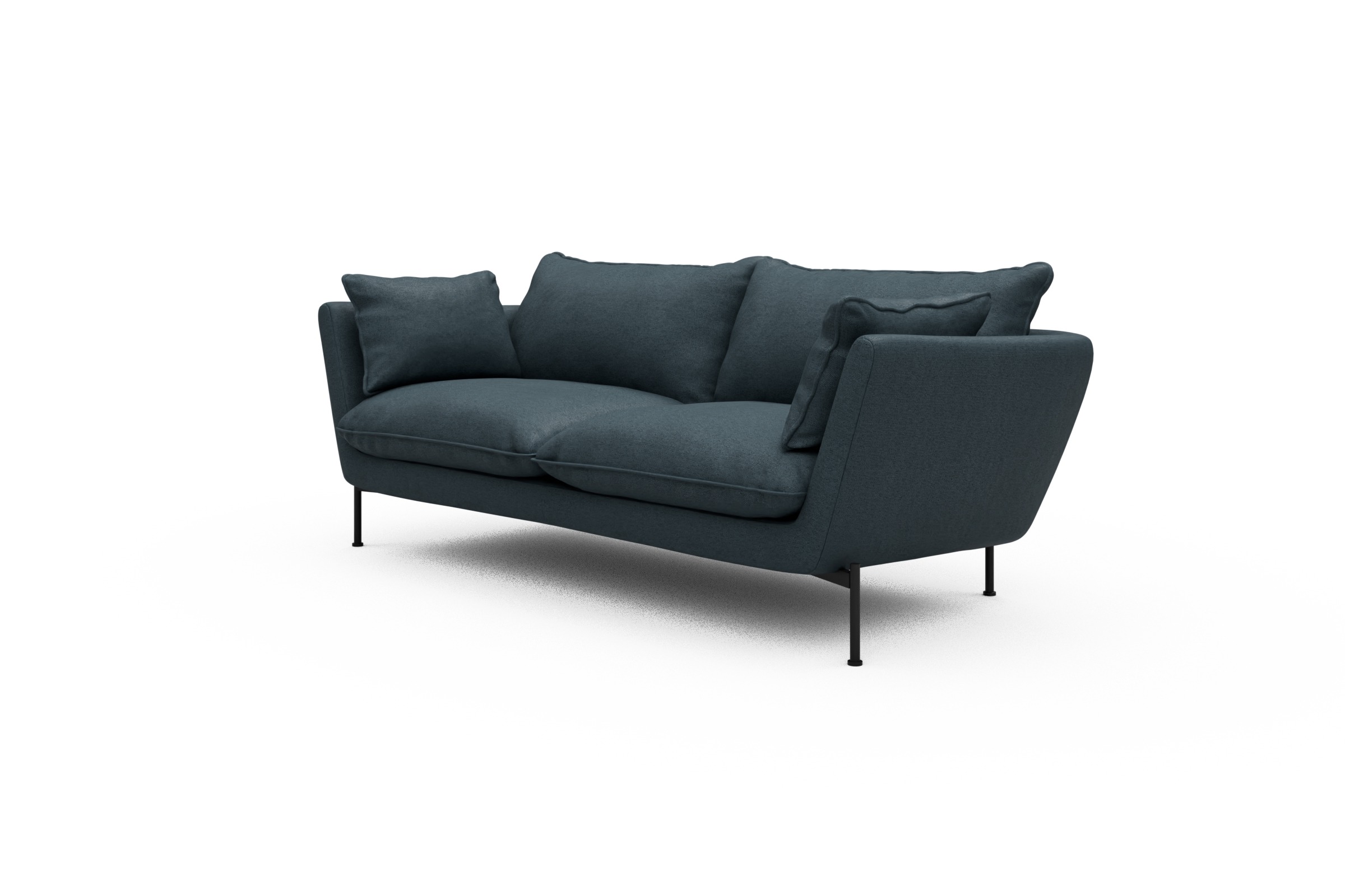 Sofa Anton PREMIUM 2-Sitzer Denari-Royal-Blue