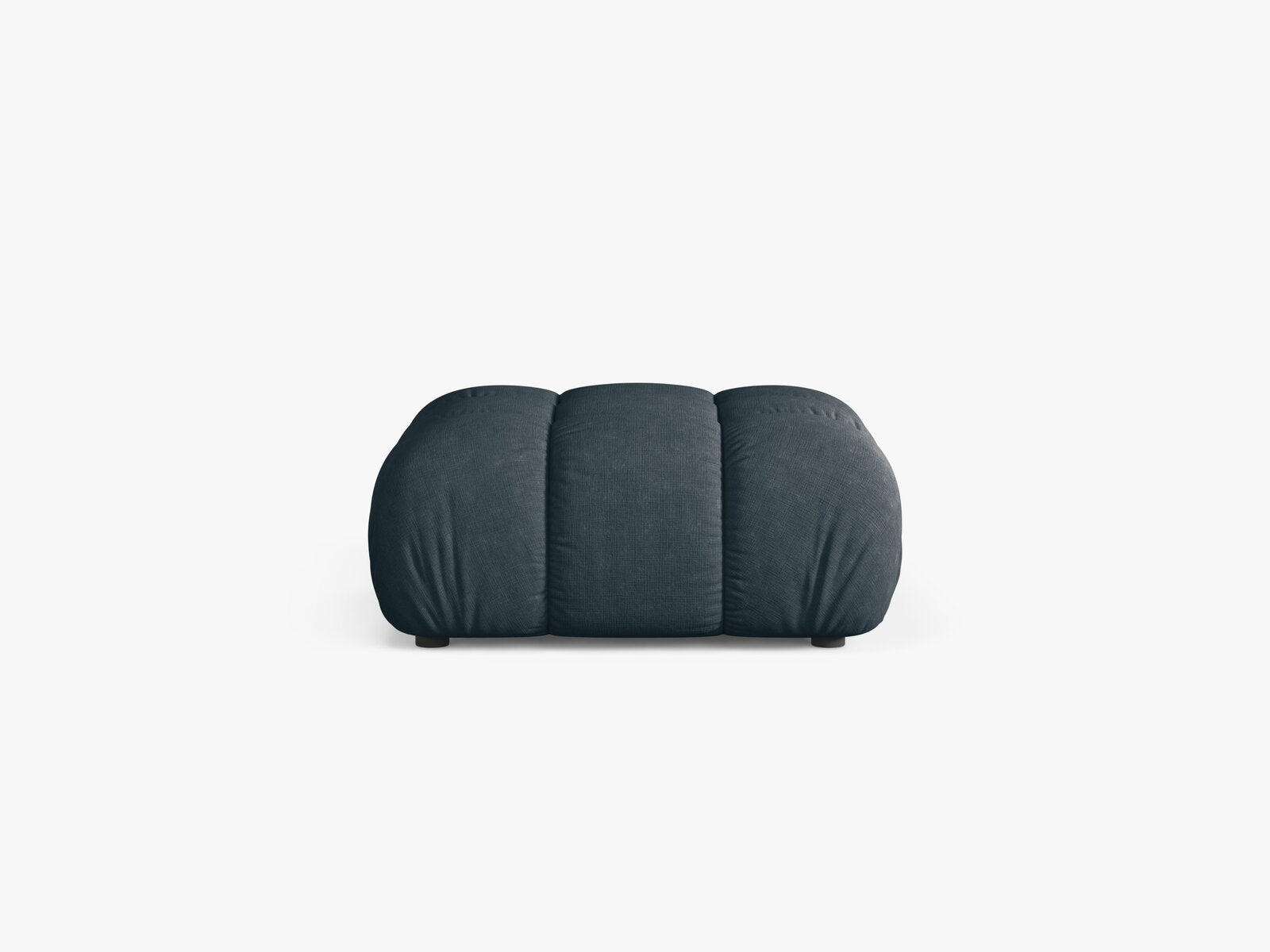 Micadoni Hocker Bellis Strukturierter Stoff Liberty Dunkel Petrol