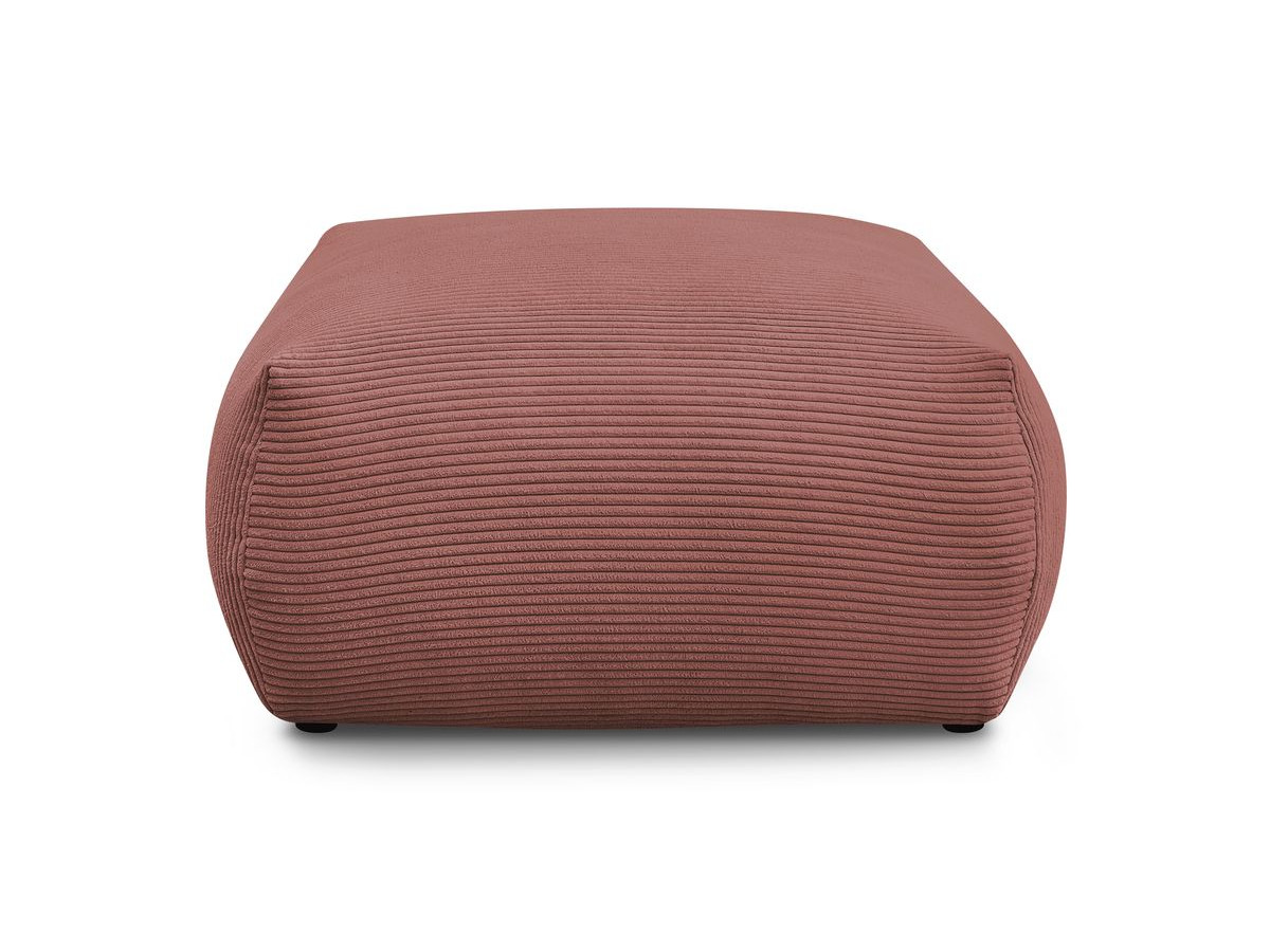 Bobochic Voltaire Pouf 106 × 90 cm Cordsamt Rosa