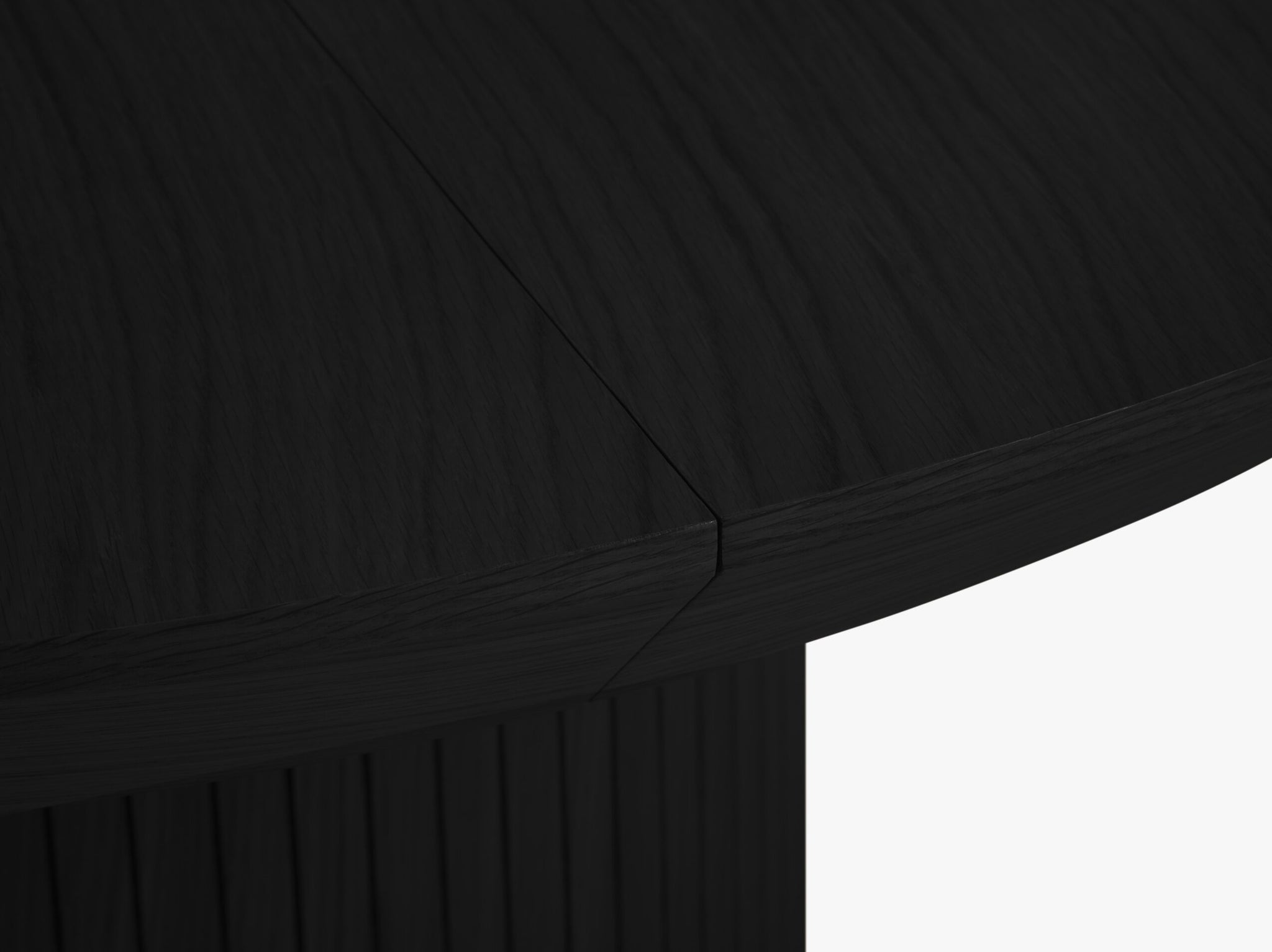 Micadoni 6-Sitzer Tisch Nicole Holz Schwarzes Eichenfurnier und schwarze Eiche