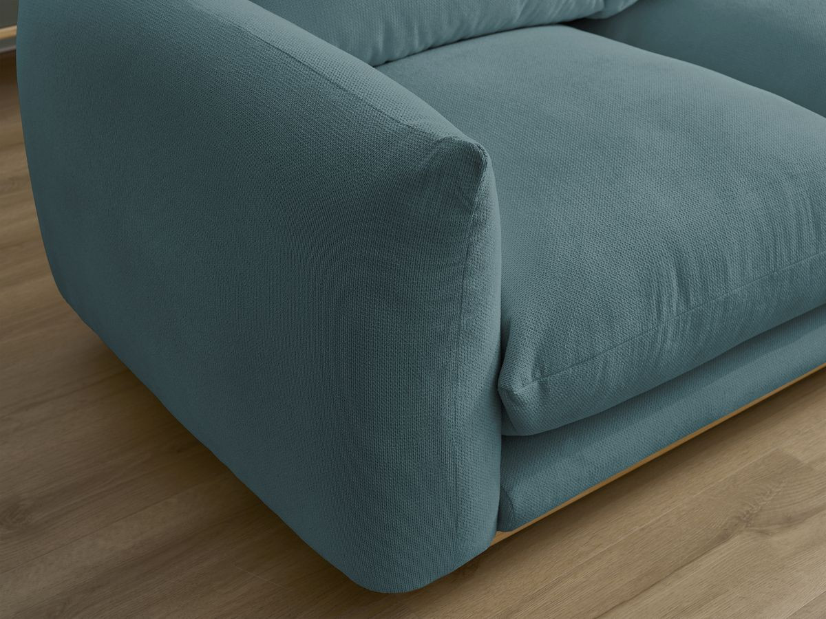 Bobochic Ernest Sofa 5-Sitzer Stoff Dunkelblau