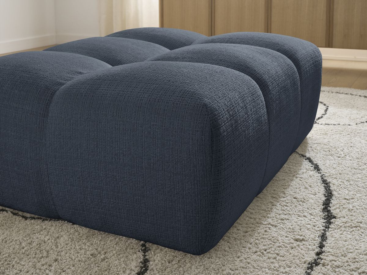 Bobochic Anakin Pouf Strukturstoff Dunkelblau