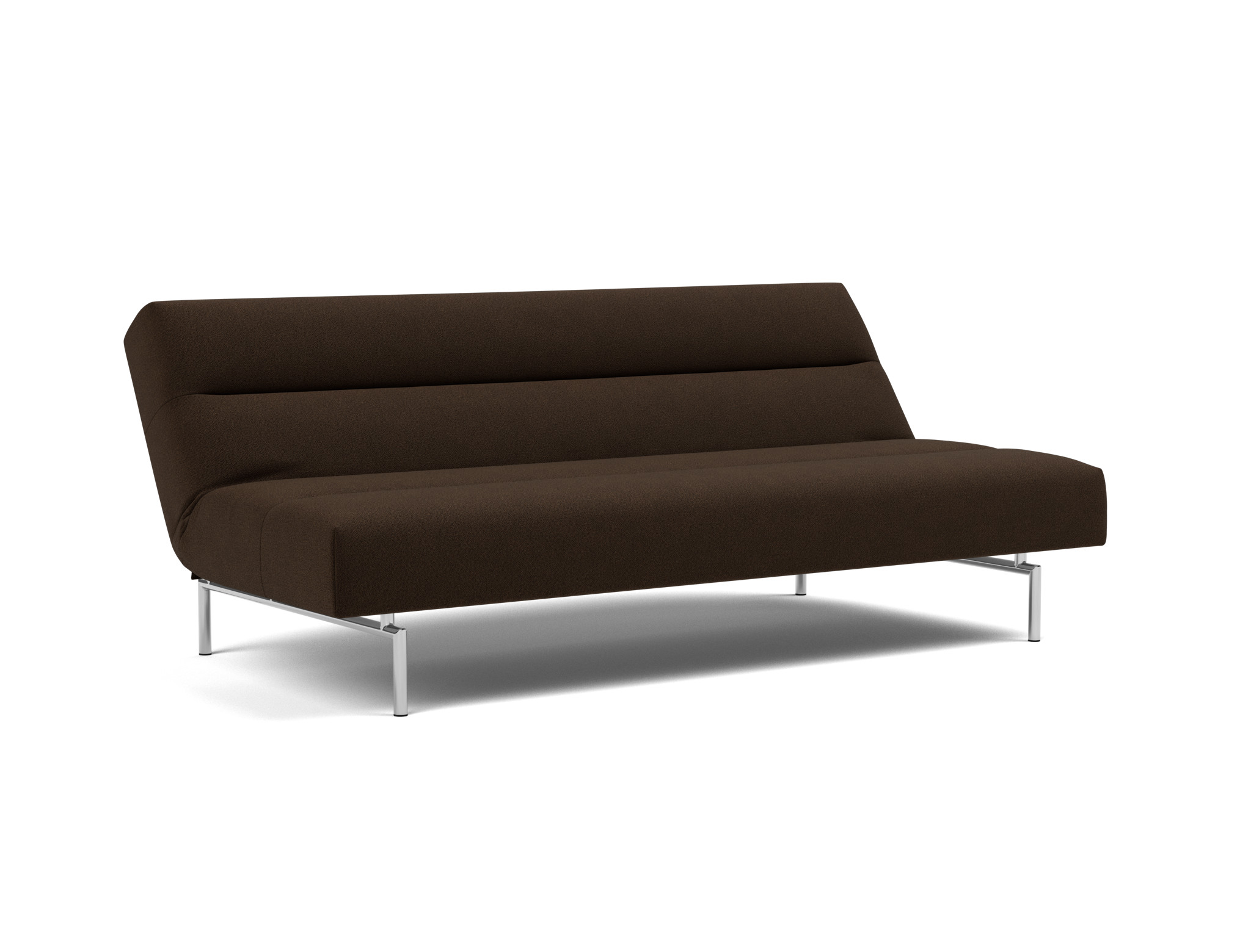 Schlafsofa Jillis Strukturierter Stoff Taura 358-Chocco