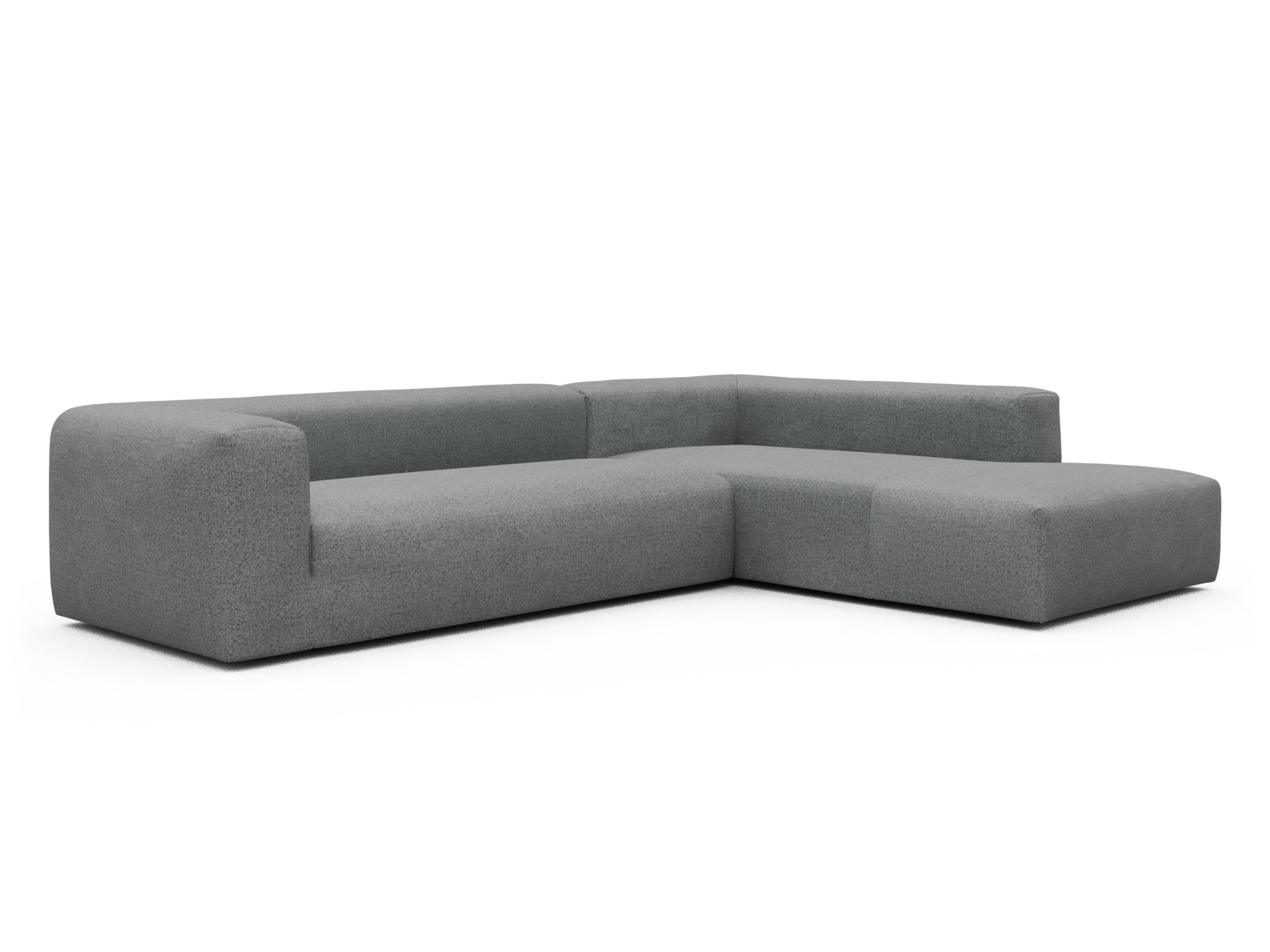 Skandi Home Ecksofa Fred Relax-Ecke rechts mit 2,5-Sitzer Aivi-Gravet-Grey moebelfaktor