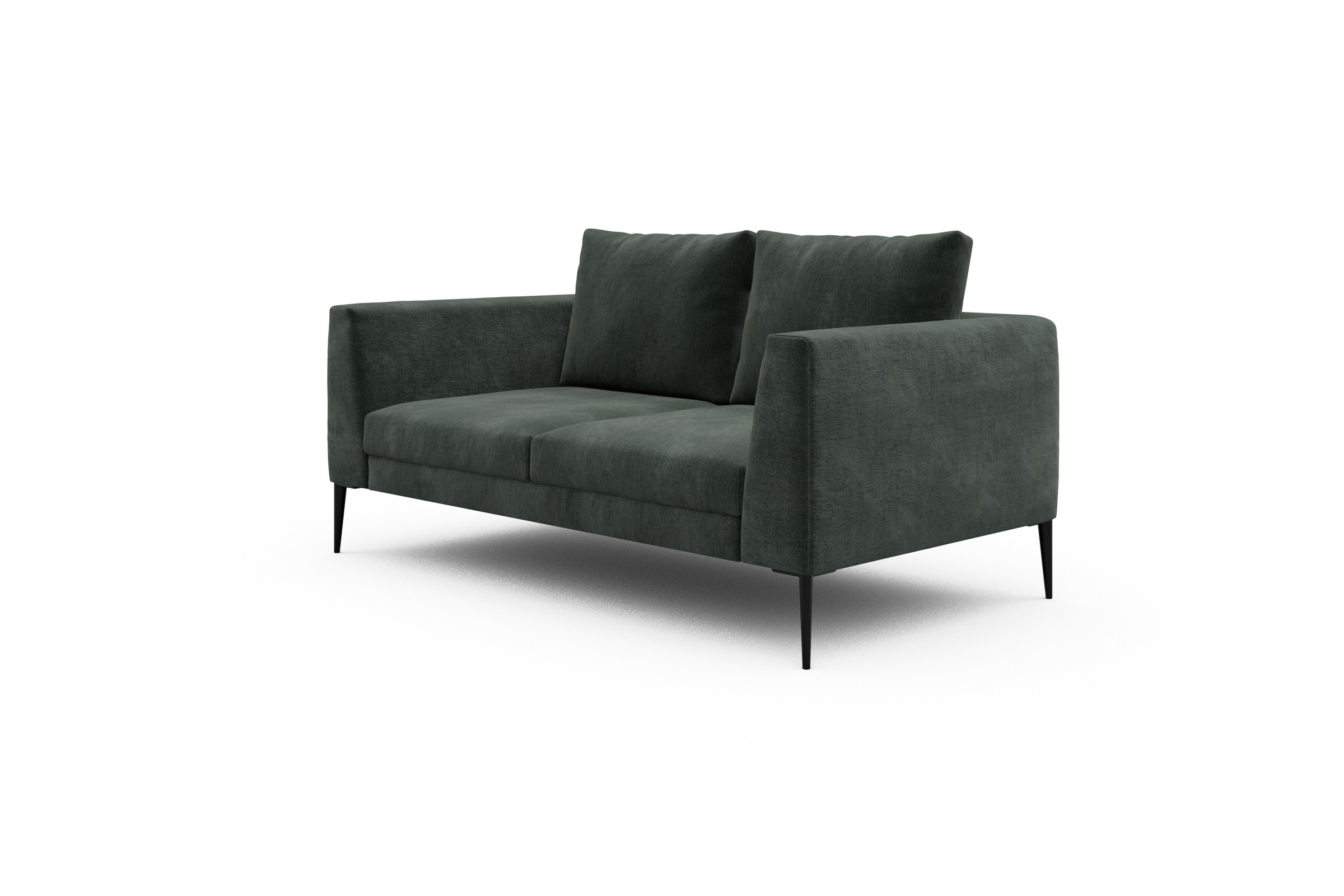 Sofa Paul 2-Sitzer Smooth-Laurel-Green