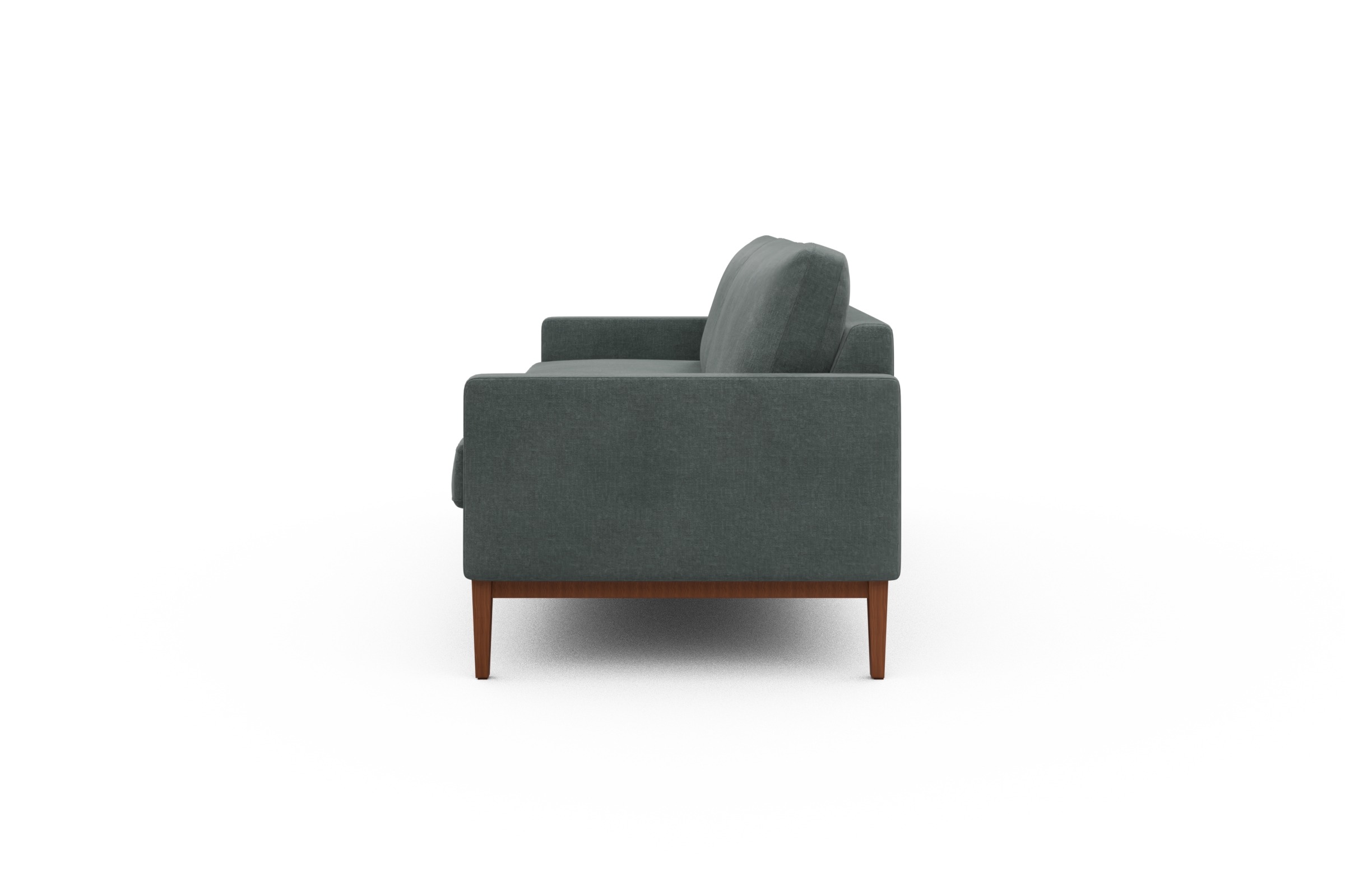 Sofa Bodo 3-Sitzer Smooth-Silver-Grey