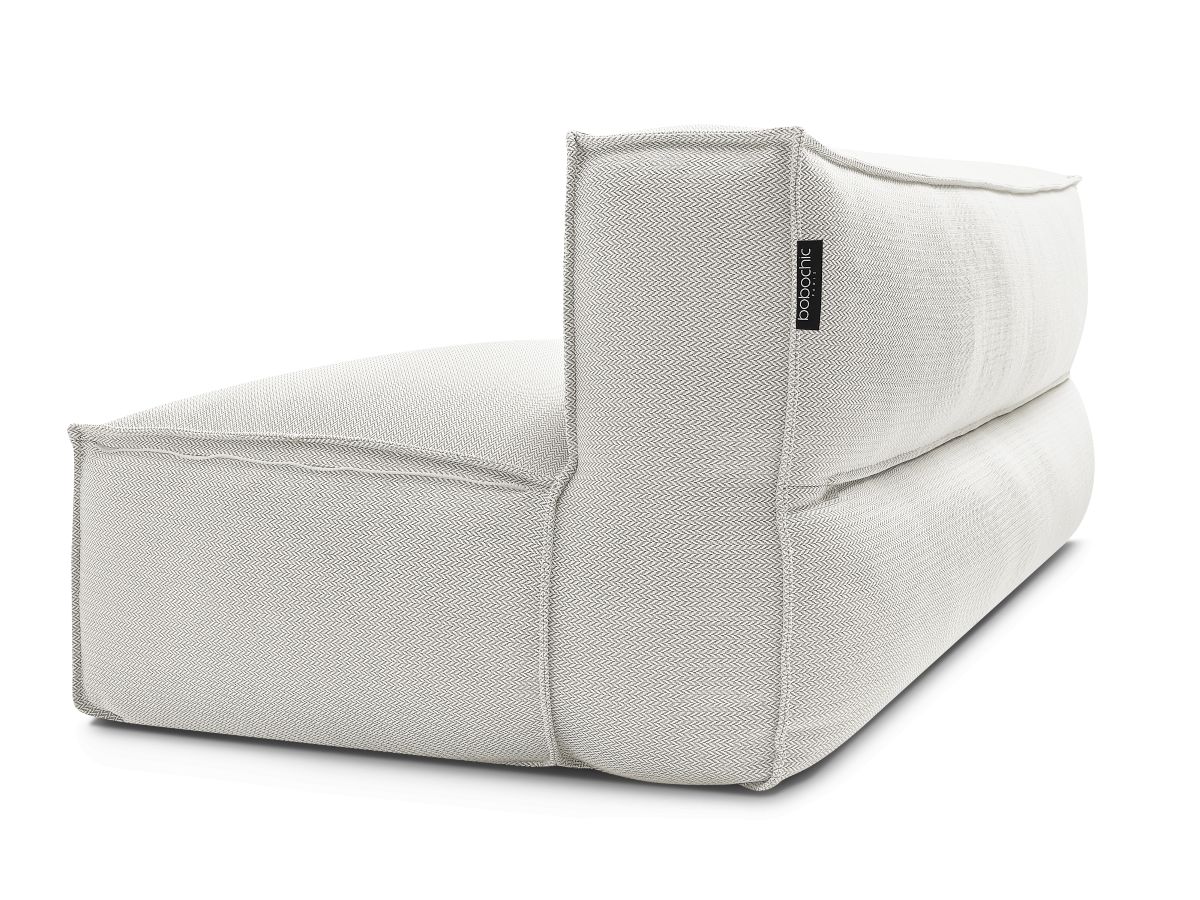 Bobochic Biarritz Sofamodul 2-Sitzer Melange-Stoff Beige