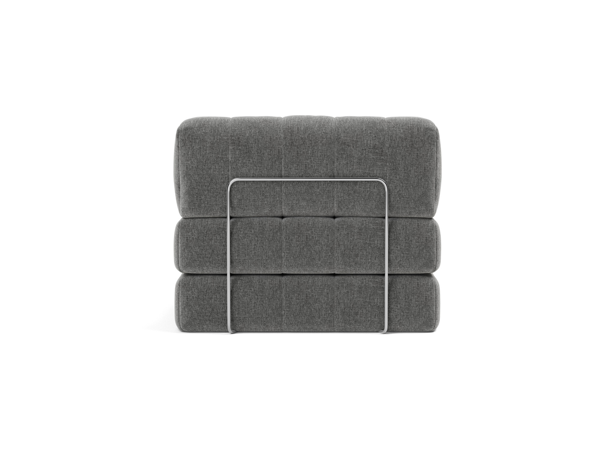 Schlafsessel CozyPad Strukturierter Stoff Twist 563-Charcoal