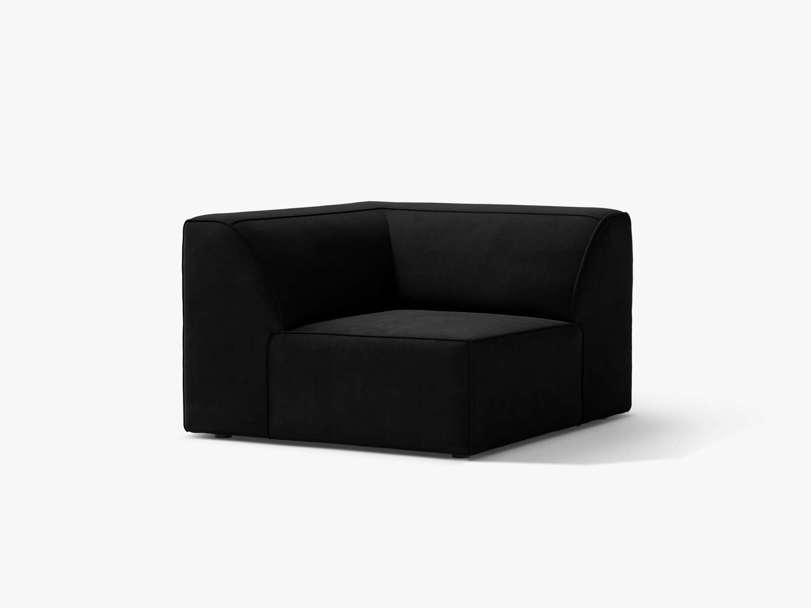 Micadoni Jodie Eckmodul Samt Venus Schwarz