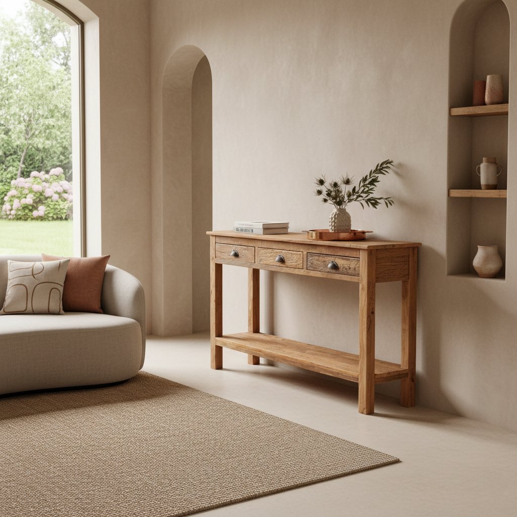 Raw Materials Sideboard Farmwood Recyclingholz 150cm