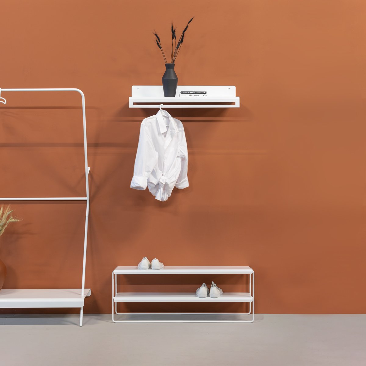 Spinder Design Schuhregal Nivo 100 Weiß